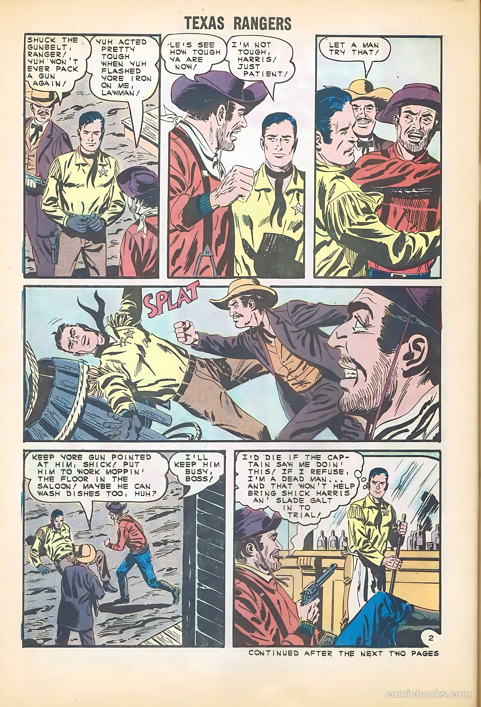 Texas Rangers in Action #51 (1965) — page 28 of 36