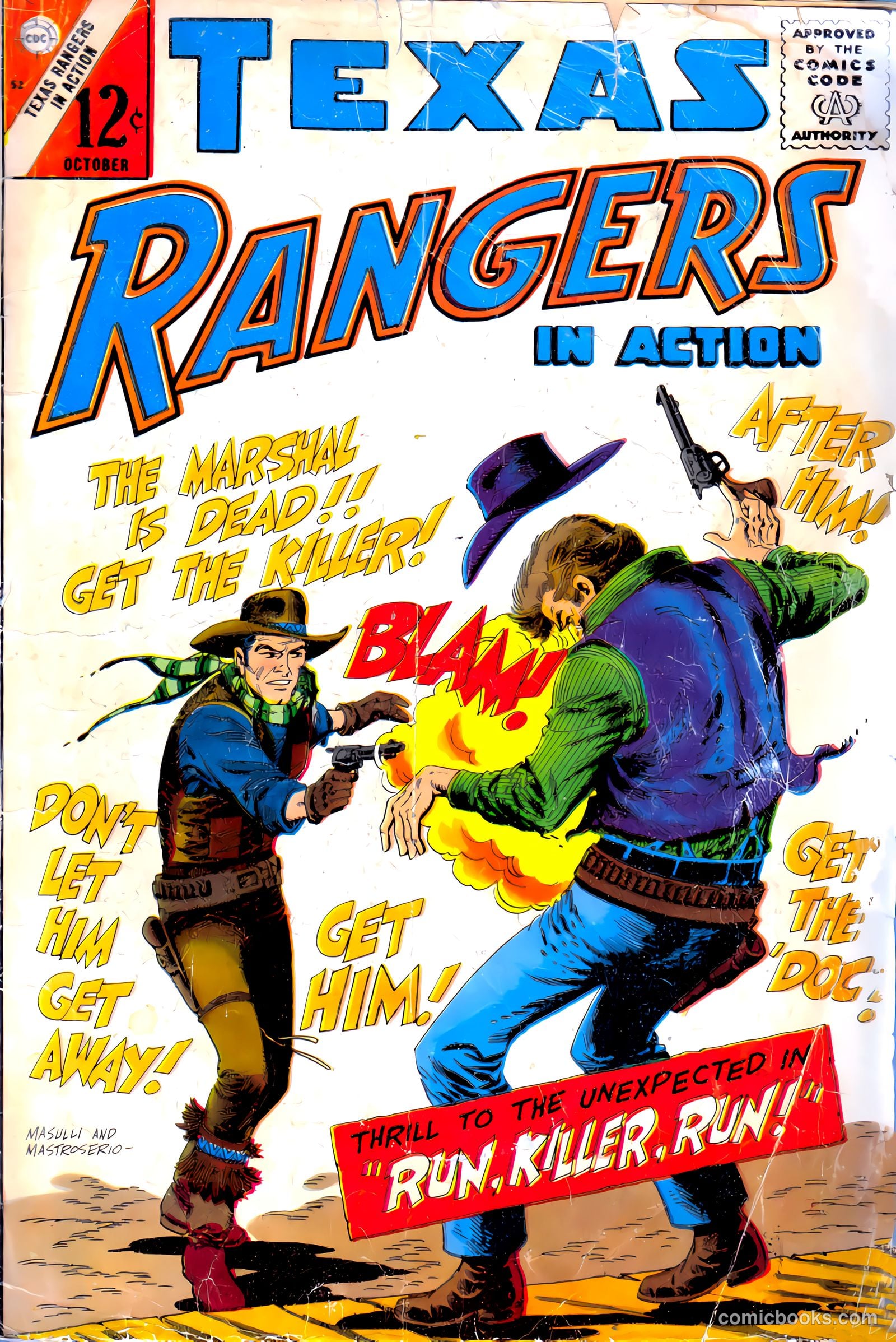 Texas Rangers in Action #52