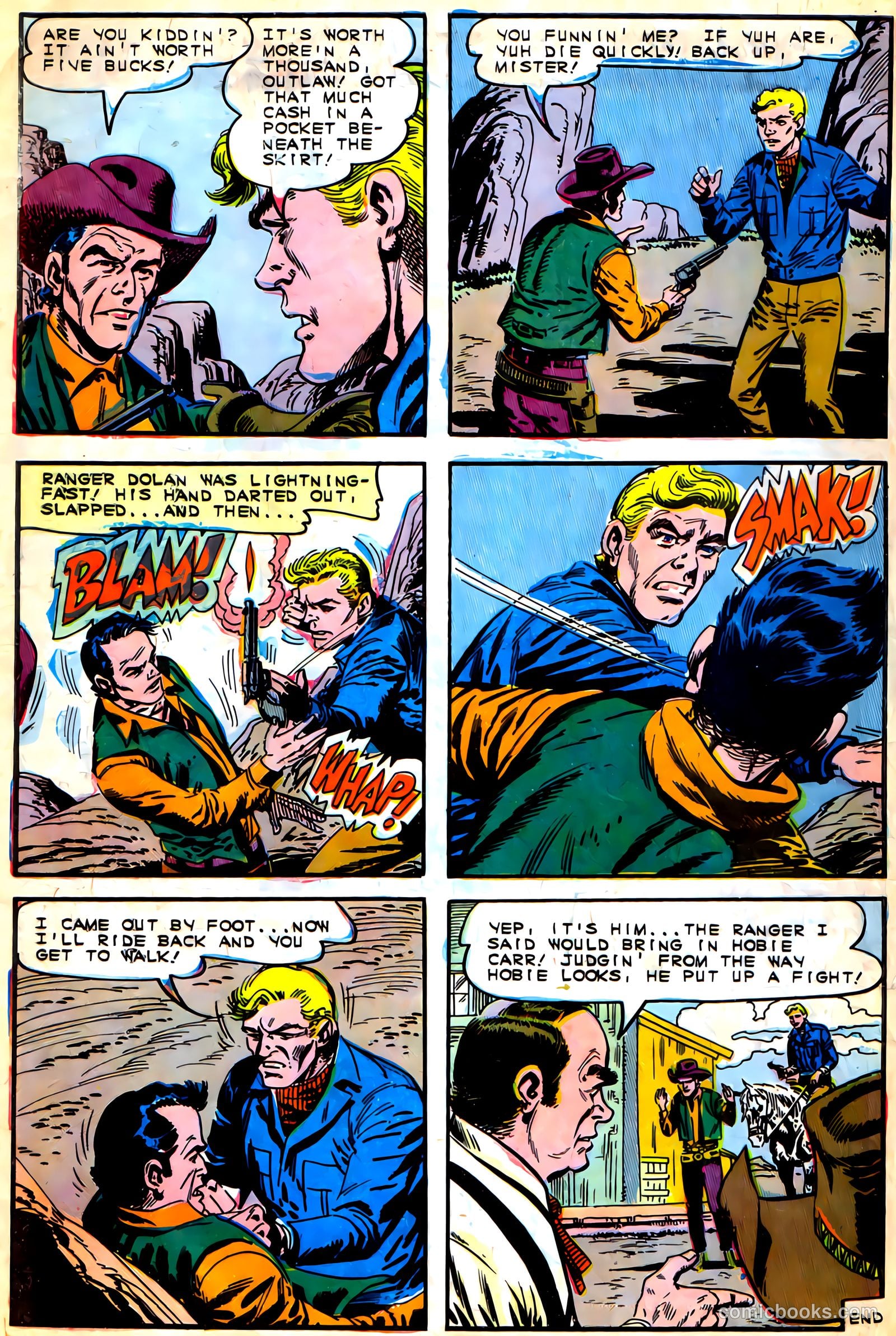 Texas Rangers in Action #52 (1965) — page 6 of 36
