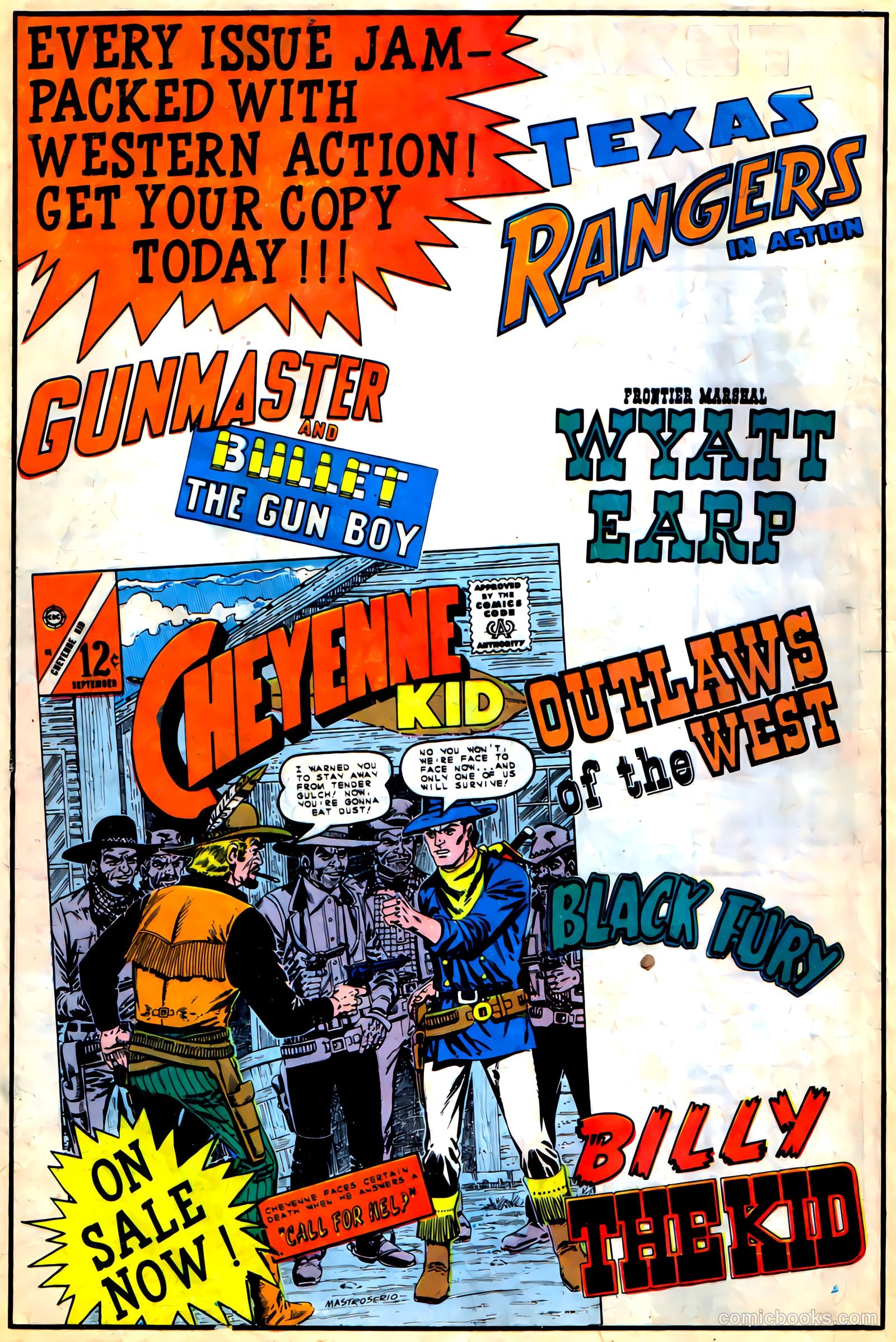 Texas Rangers in Action #52 (1965) — page 8 of 36