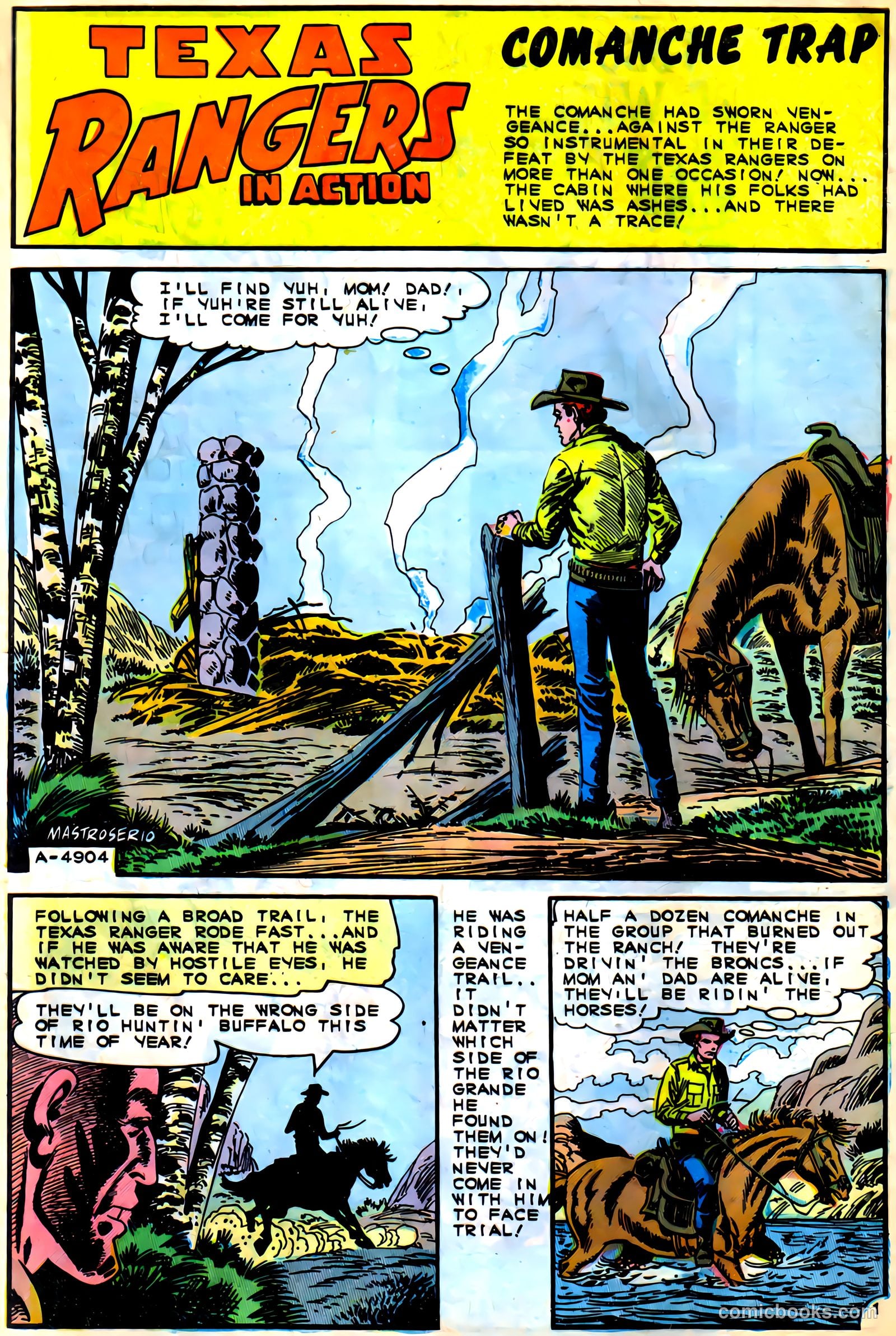 Texas Rangers in Action #52 (1965) — page 9 of 36