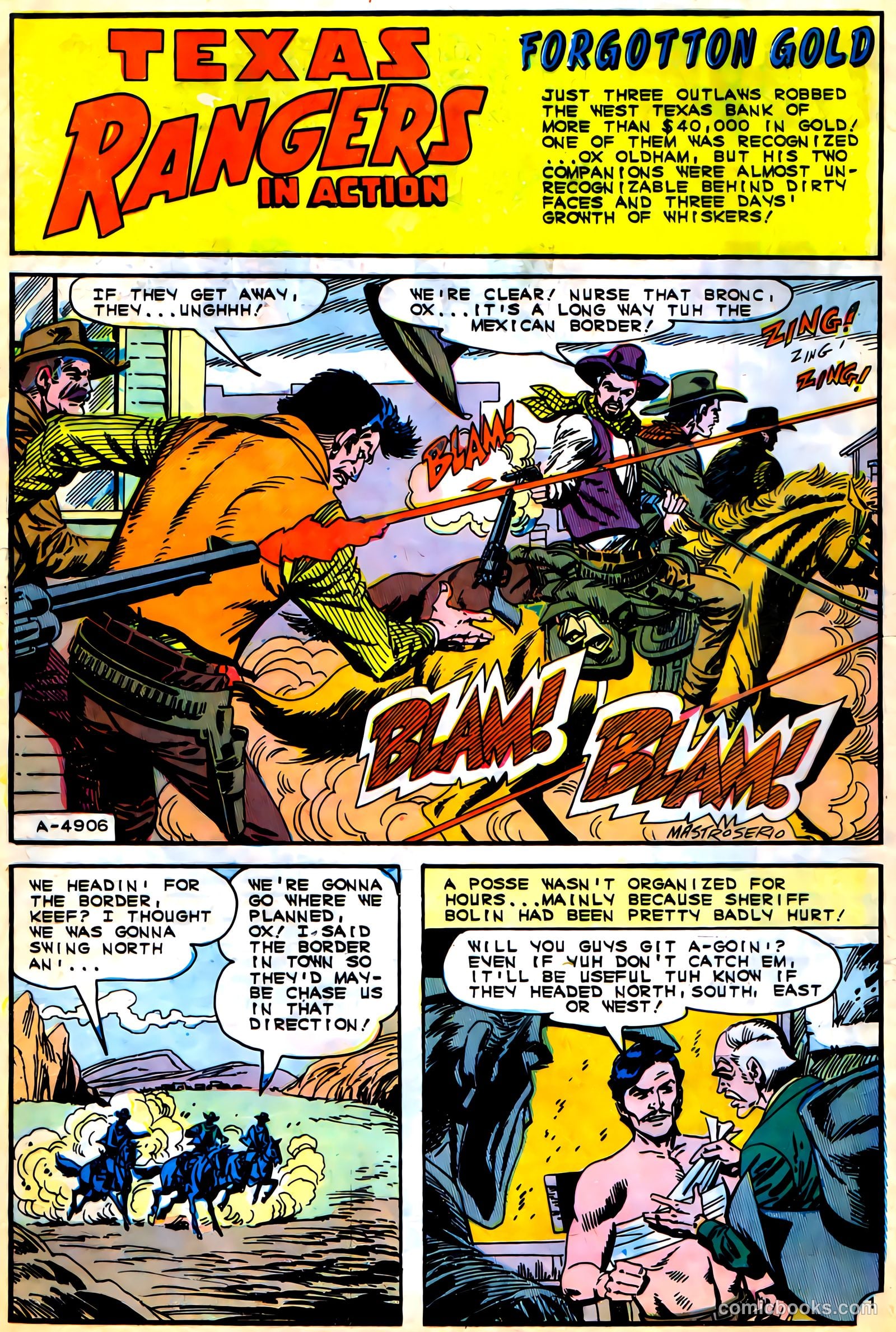 Texas Rangers in Action #52 (1965) — page 12 of 36