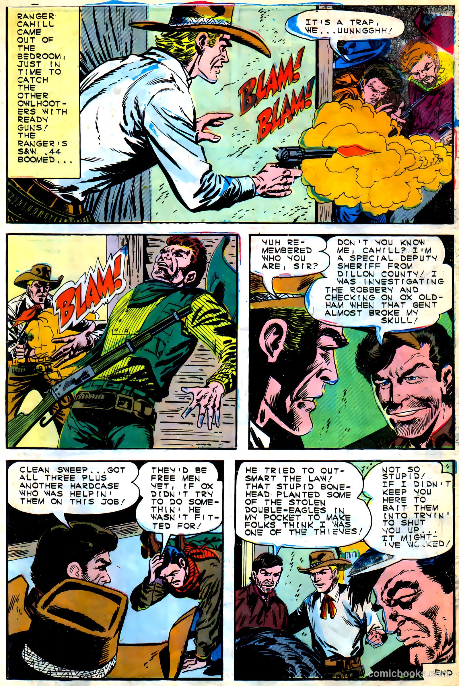 Texas Rangers in Action #52 (1965) — page 21 of 36