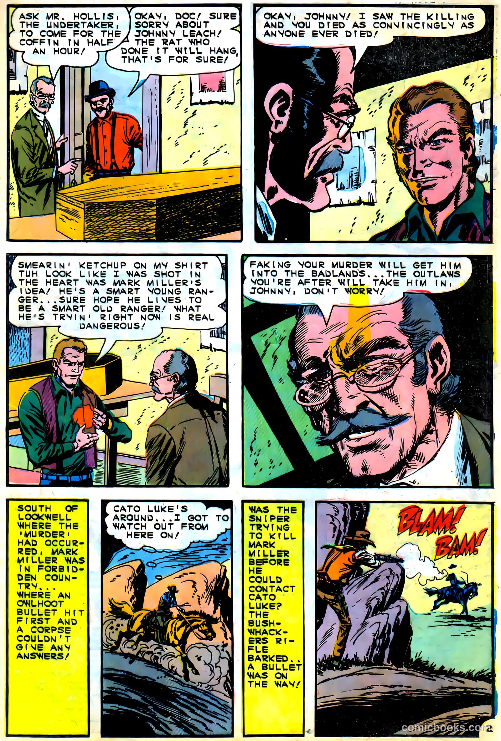 Texas Rangers in Action #52 (1965) — page 25 of 36