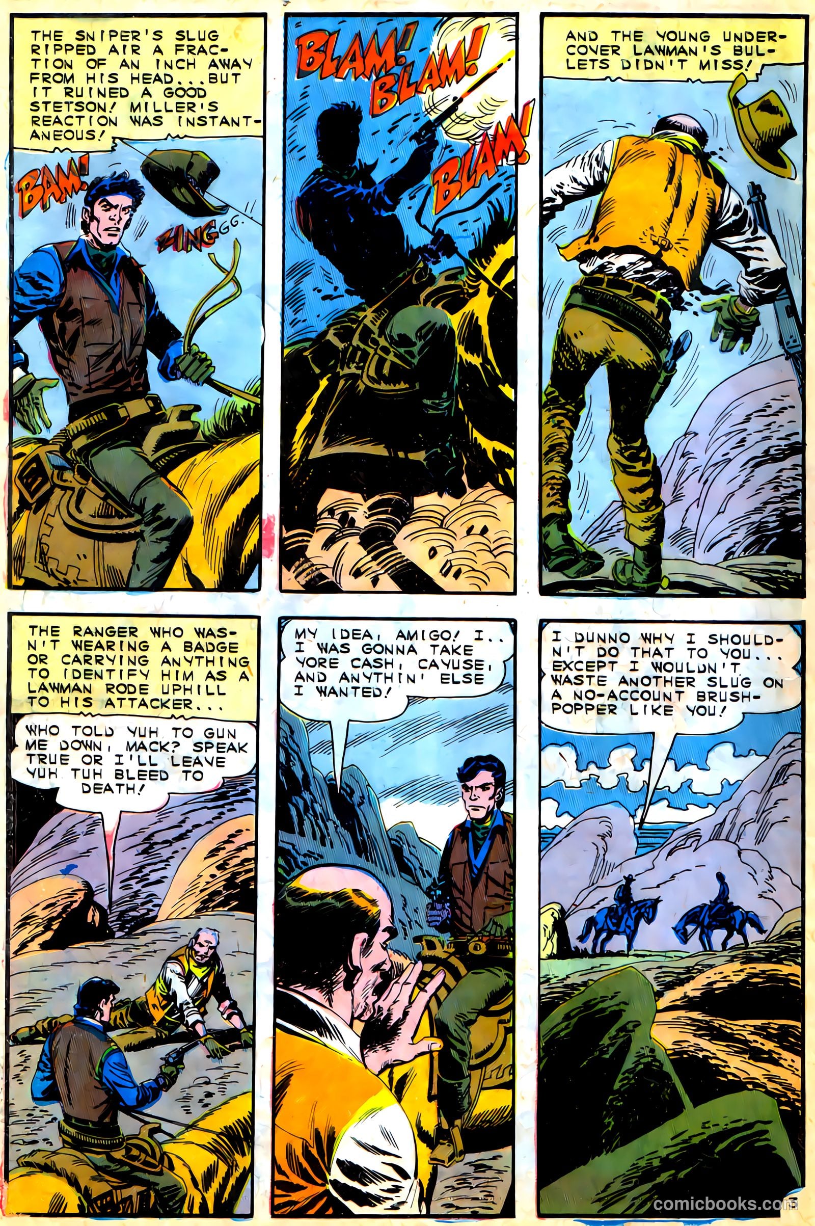 Texas Rangers in Action #52 (1965) — page 26 of 36
