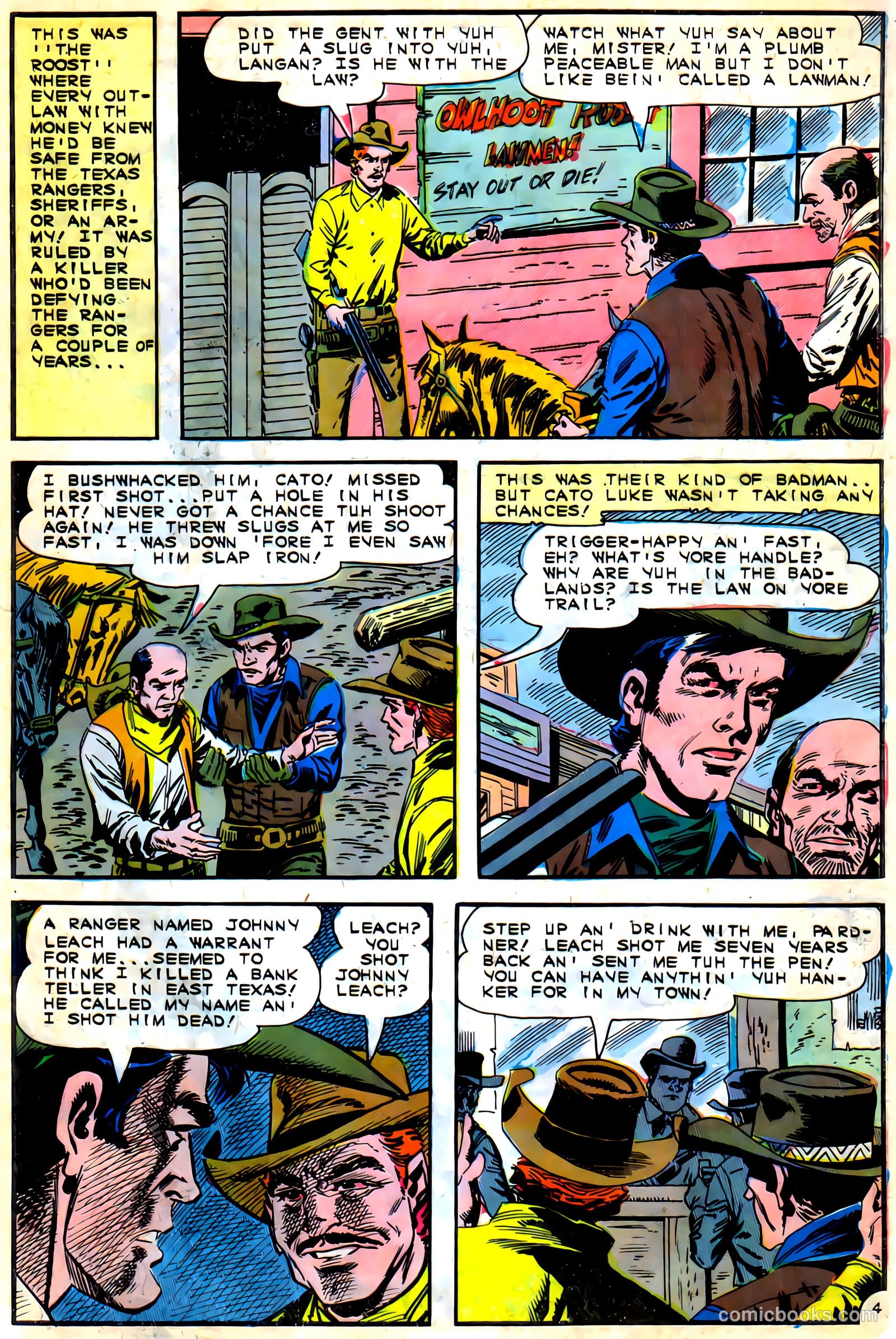 Texas Rangers in Action #52 (1965) — page 27 of 36