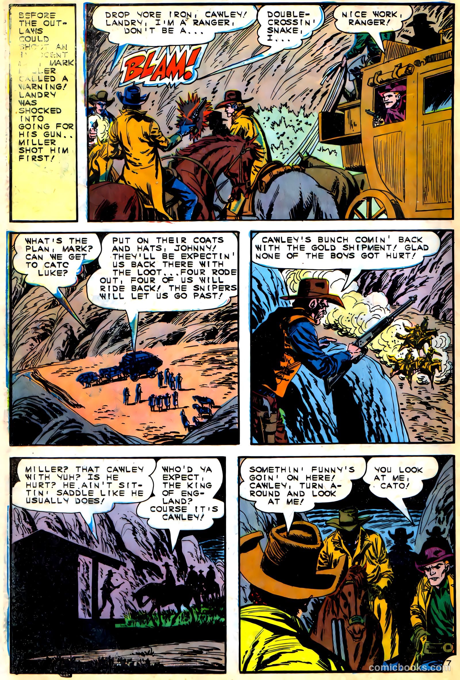 Texas Rangers in Action #52 (1965) — page 32 of 36