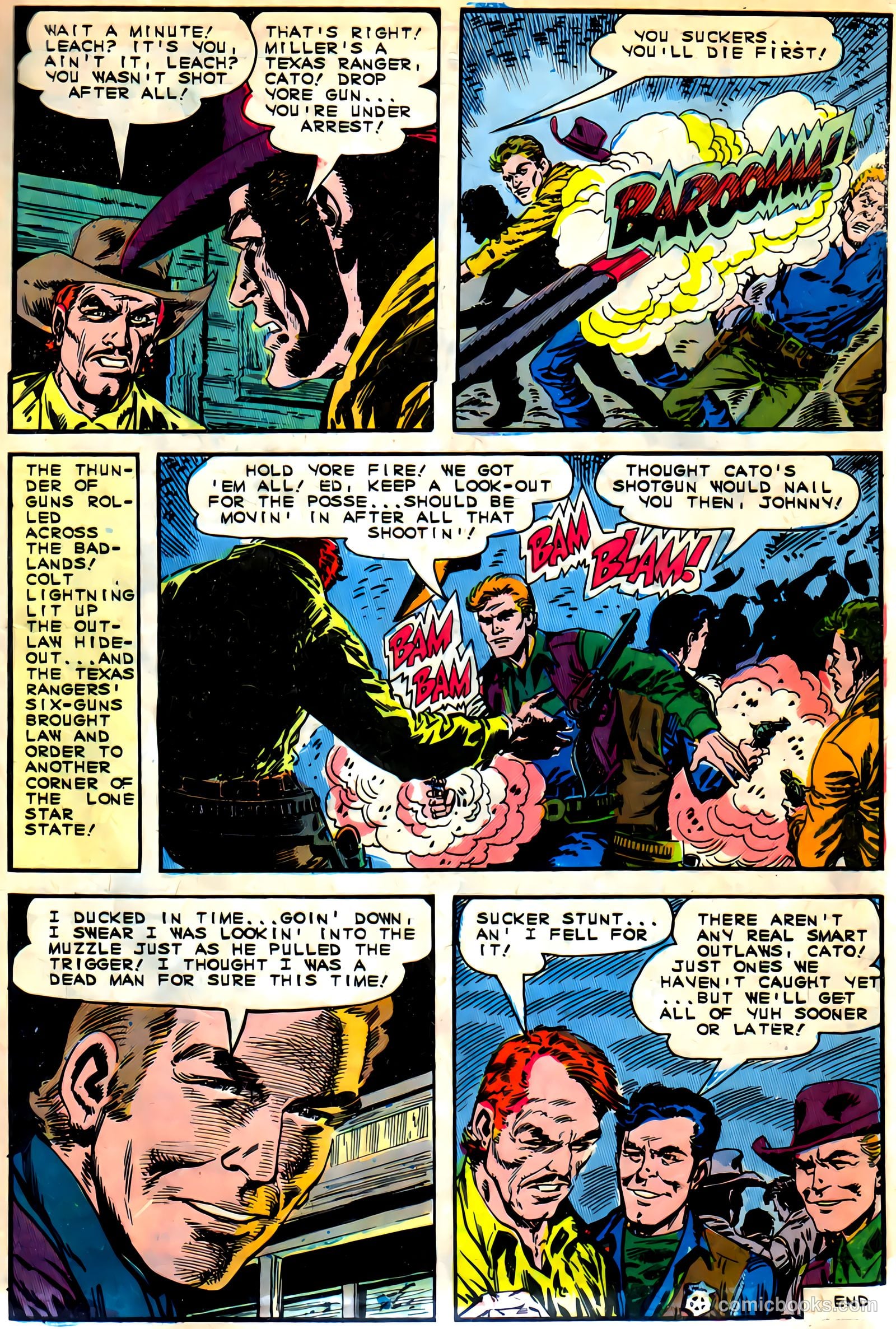 Texas Rangers in Action #52 (1965) — page 33 of 36