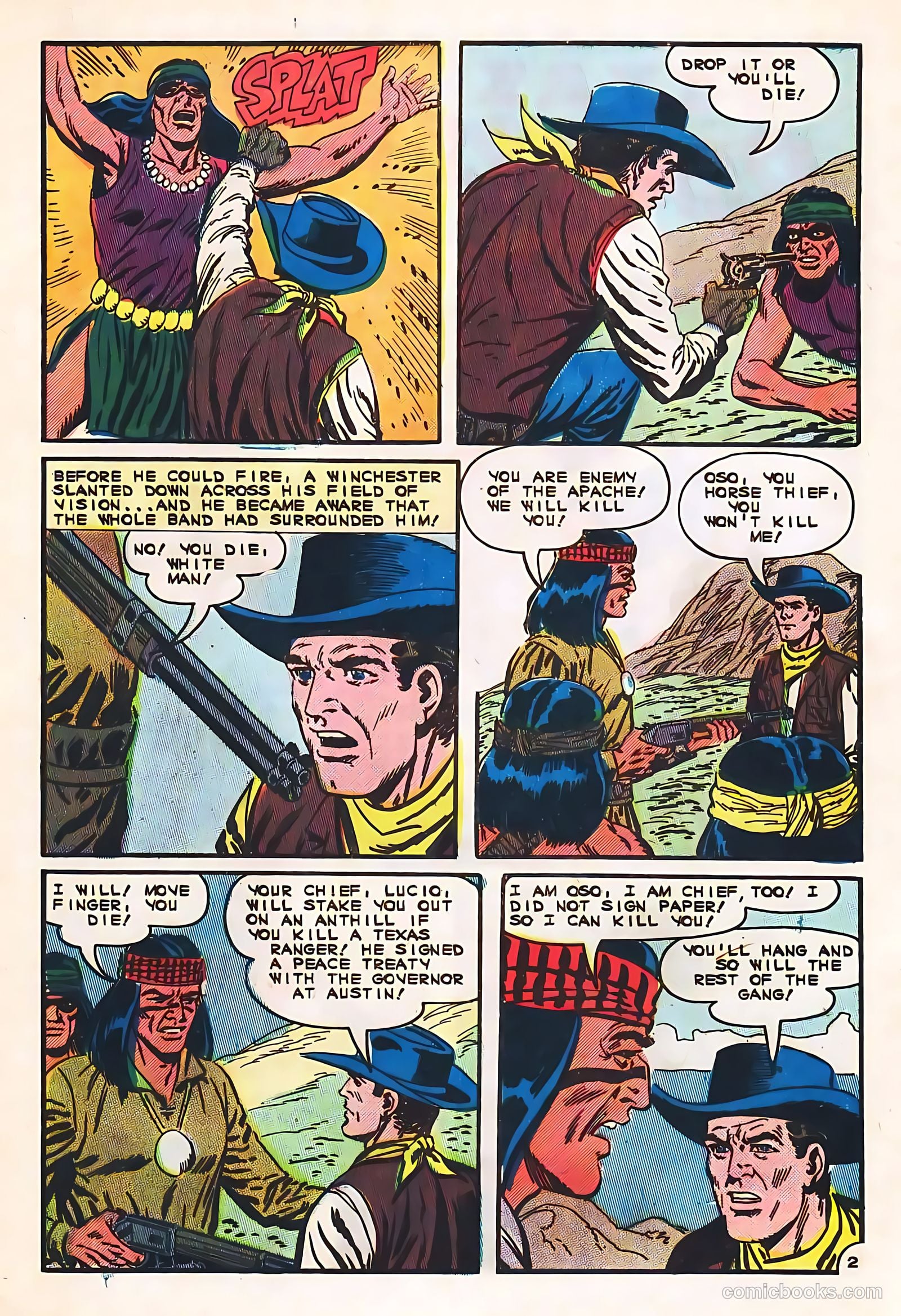 Texas Rangers in Action #53 (1965) — page 4 of 36