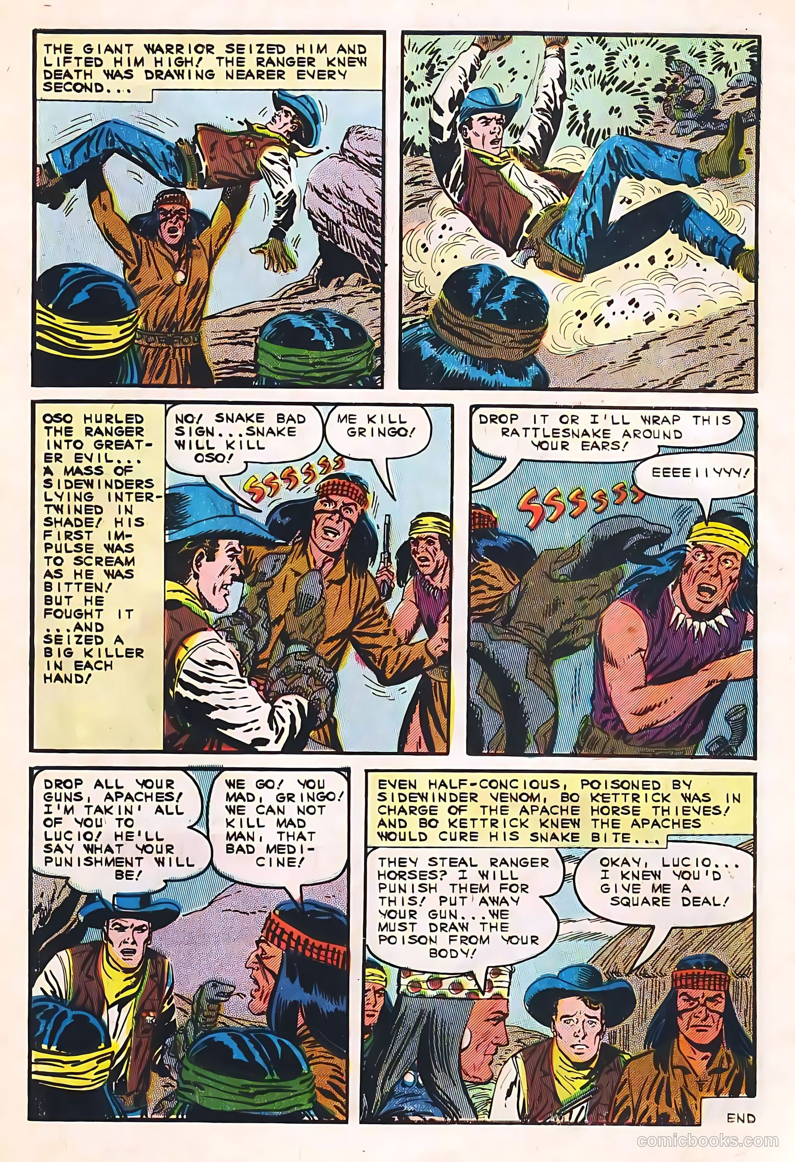 Texas Rangers in Action #53 (1965) — page 6 of 36