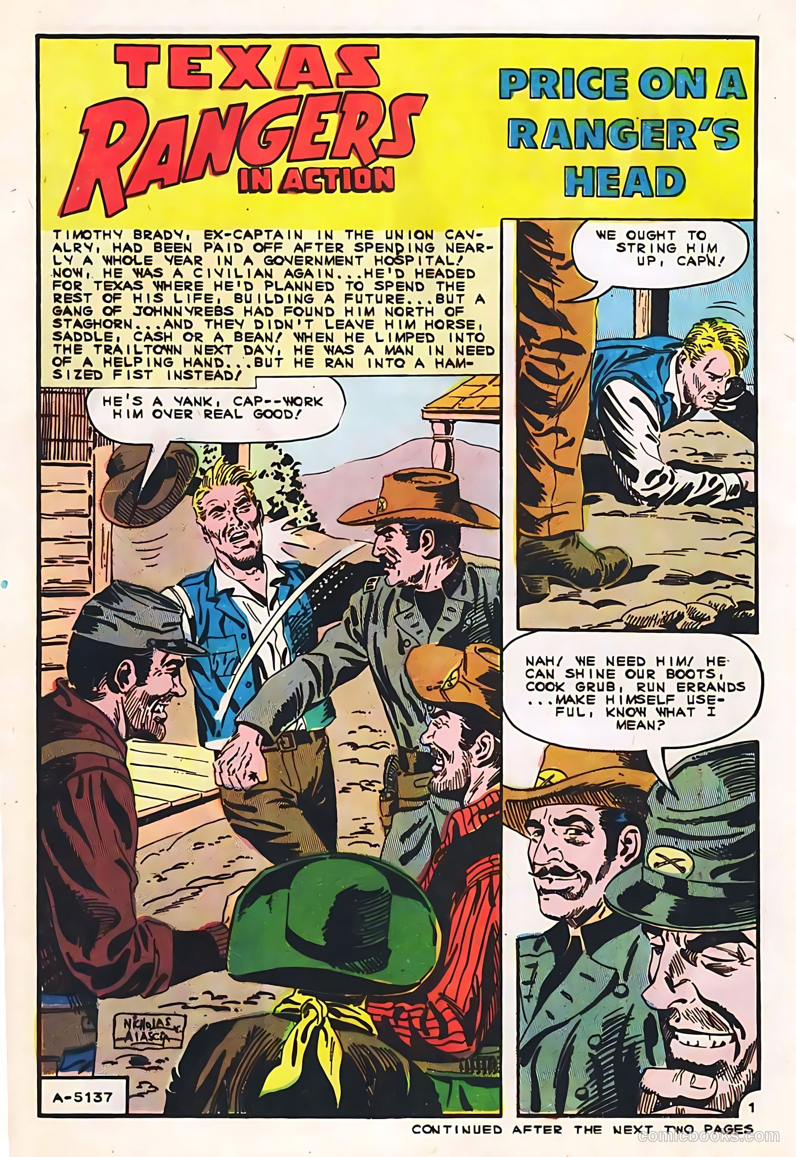 Texas Rangers in Action #53 (1965) — page 12 of 36