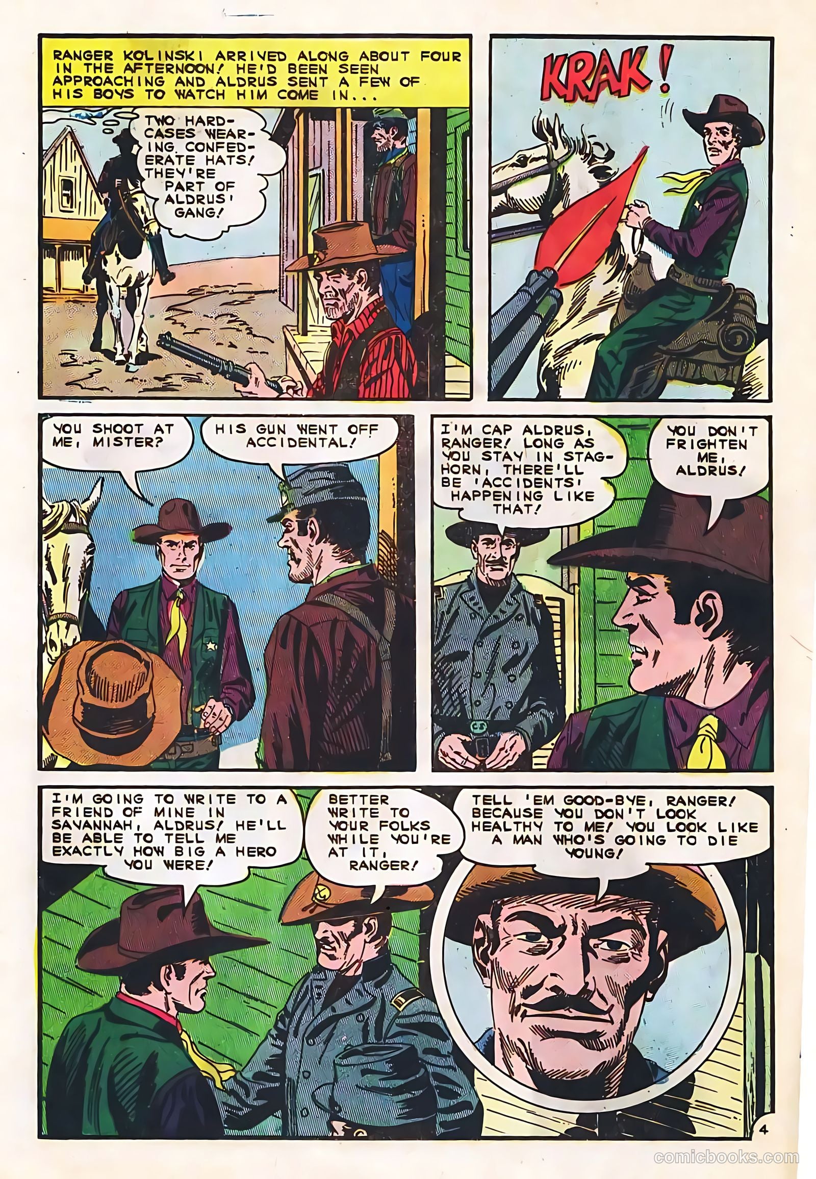 Texas Rangers in Action #53 (1965) — page 17 of 36