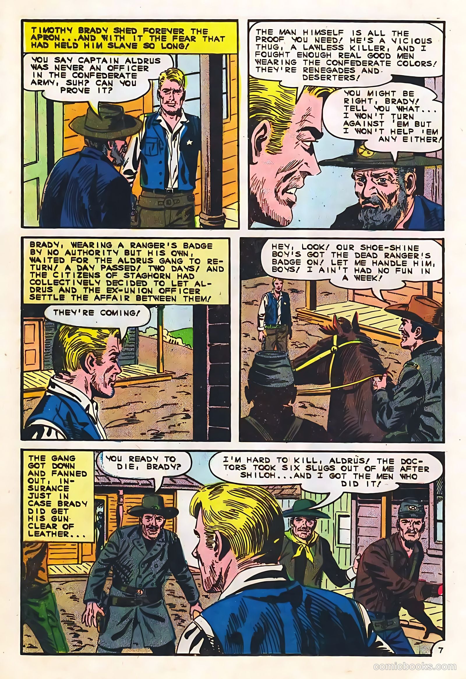 Texas Rangers in Action #53 (1965) — page 20 of 36