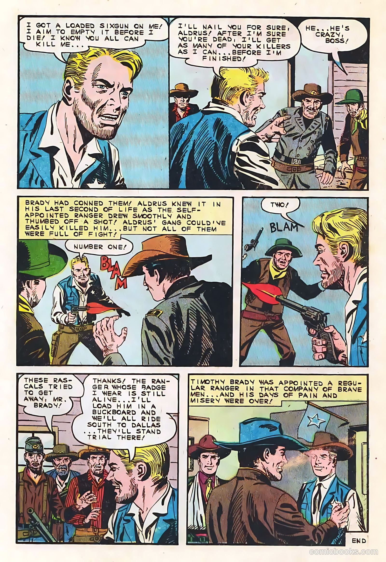 Texas Rangers in Action #53 (1965) — page 21 of 36