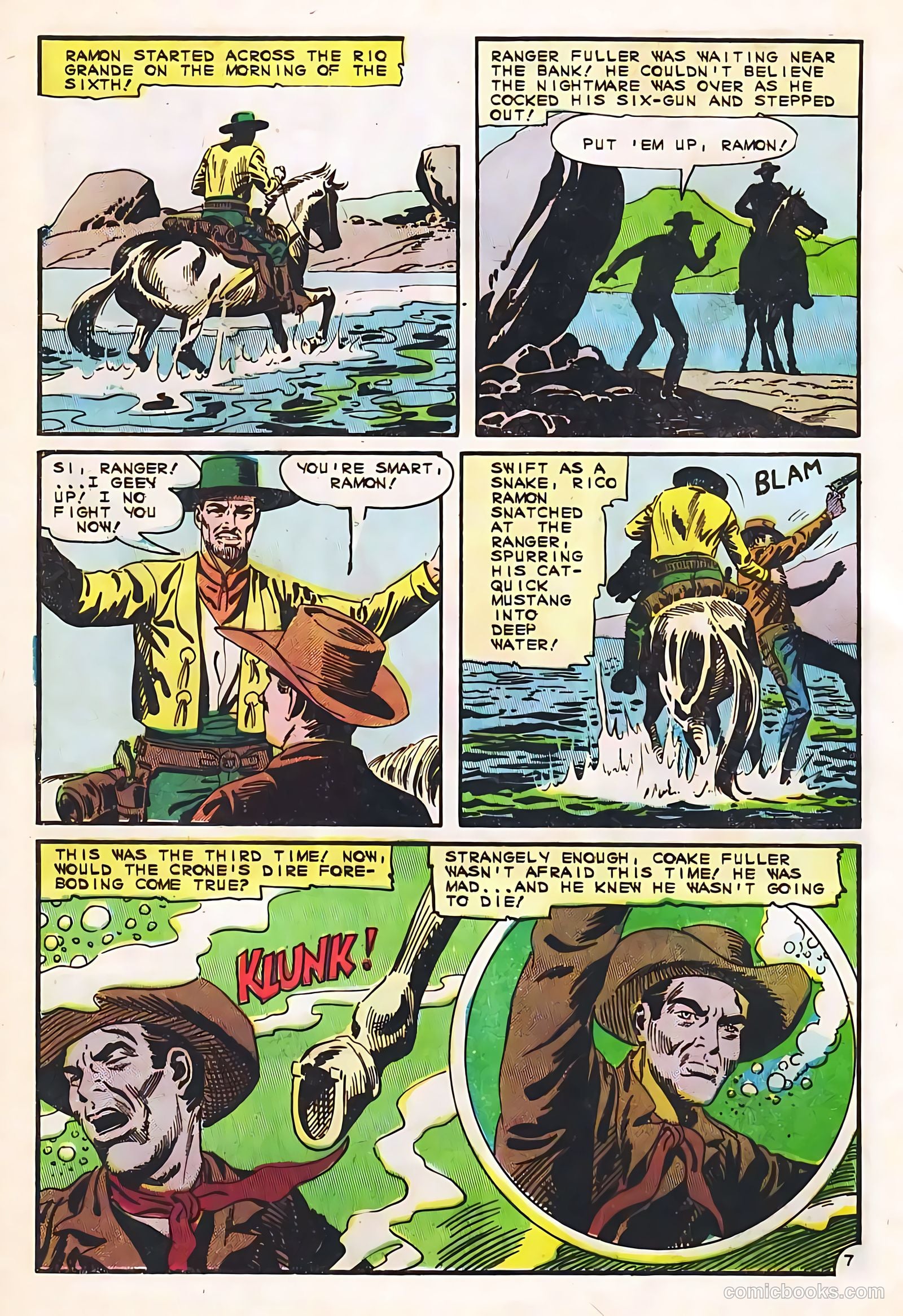 Texas Rangers in Action #53 (1965) — page 32 of 36