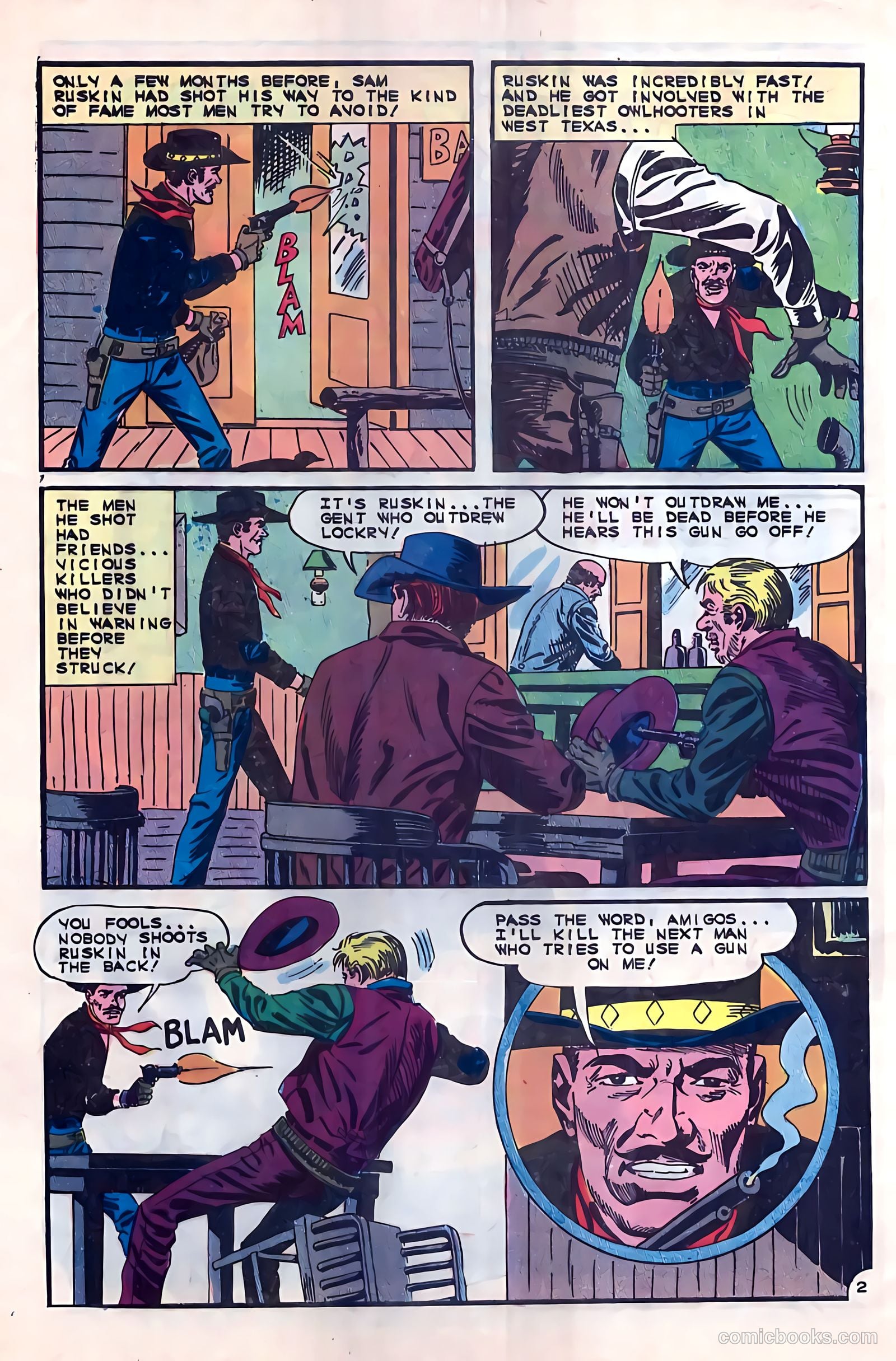 Texas Rangers in Action #54 (1966) — page 4 of 36