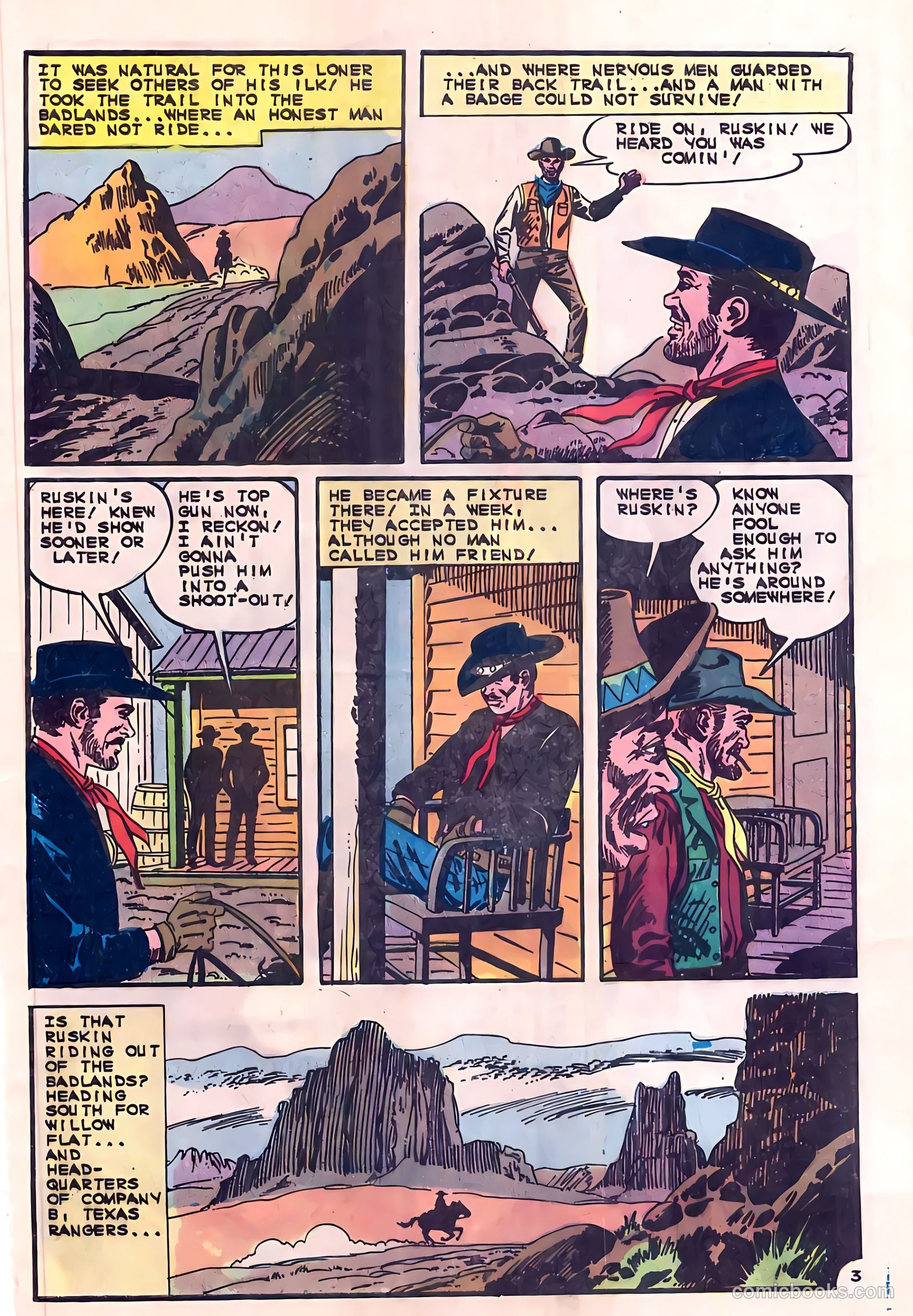 Texas Rangers in Action #54 (1966) — page 5 of 36