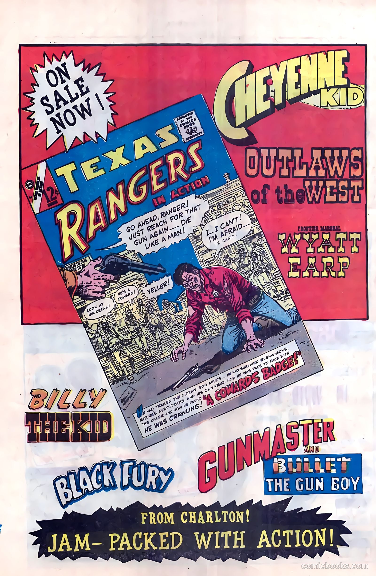 Texas Rangers in Action #54 (1966) — page 8 of 36