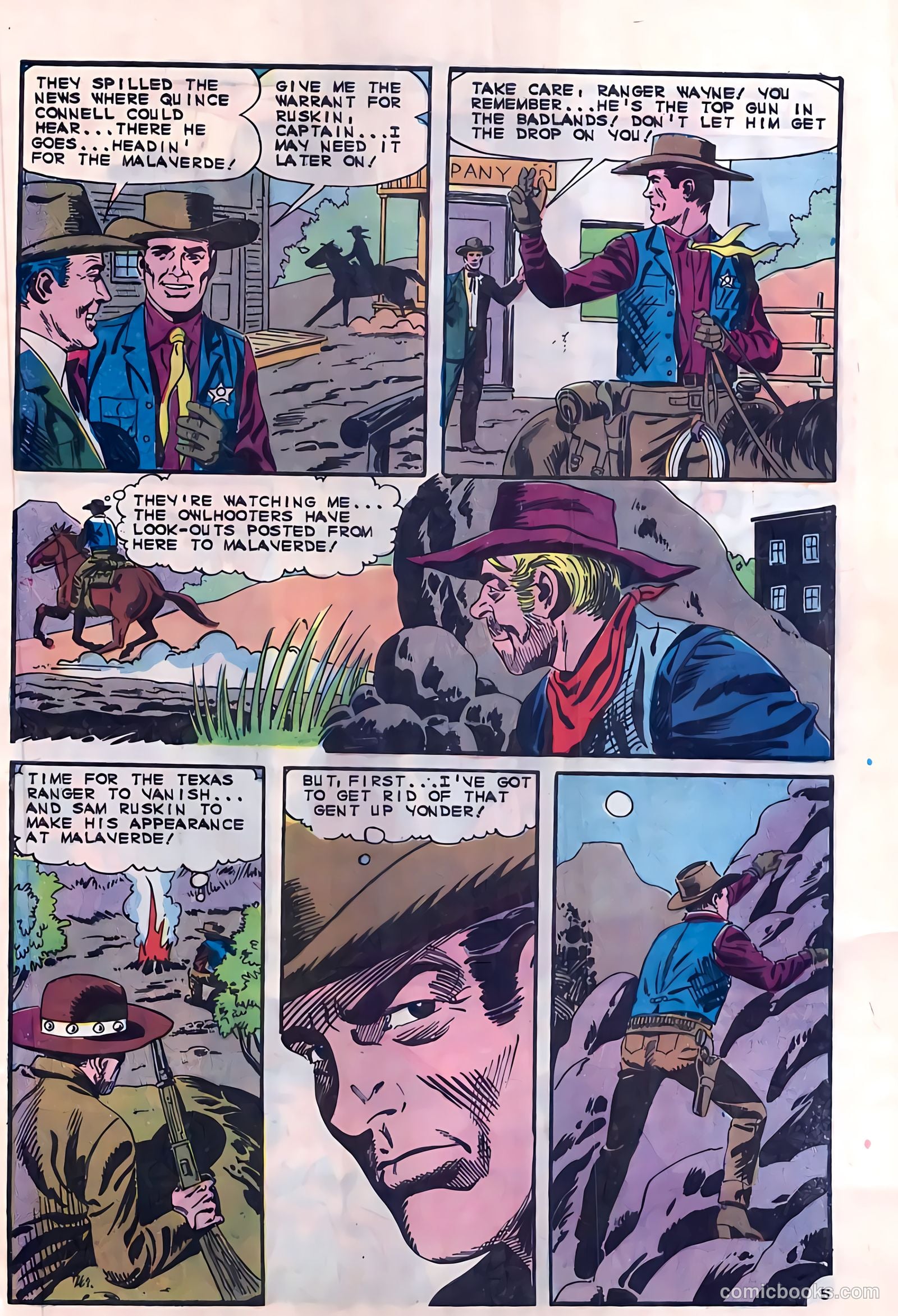Texas Rangers in Action #54 (1966) — page 9 of 36
