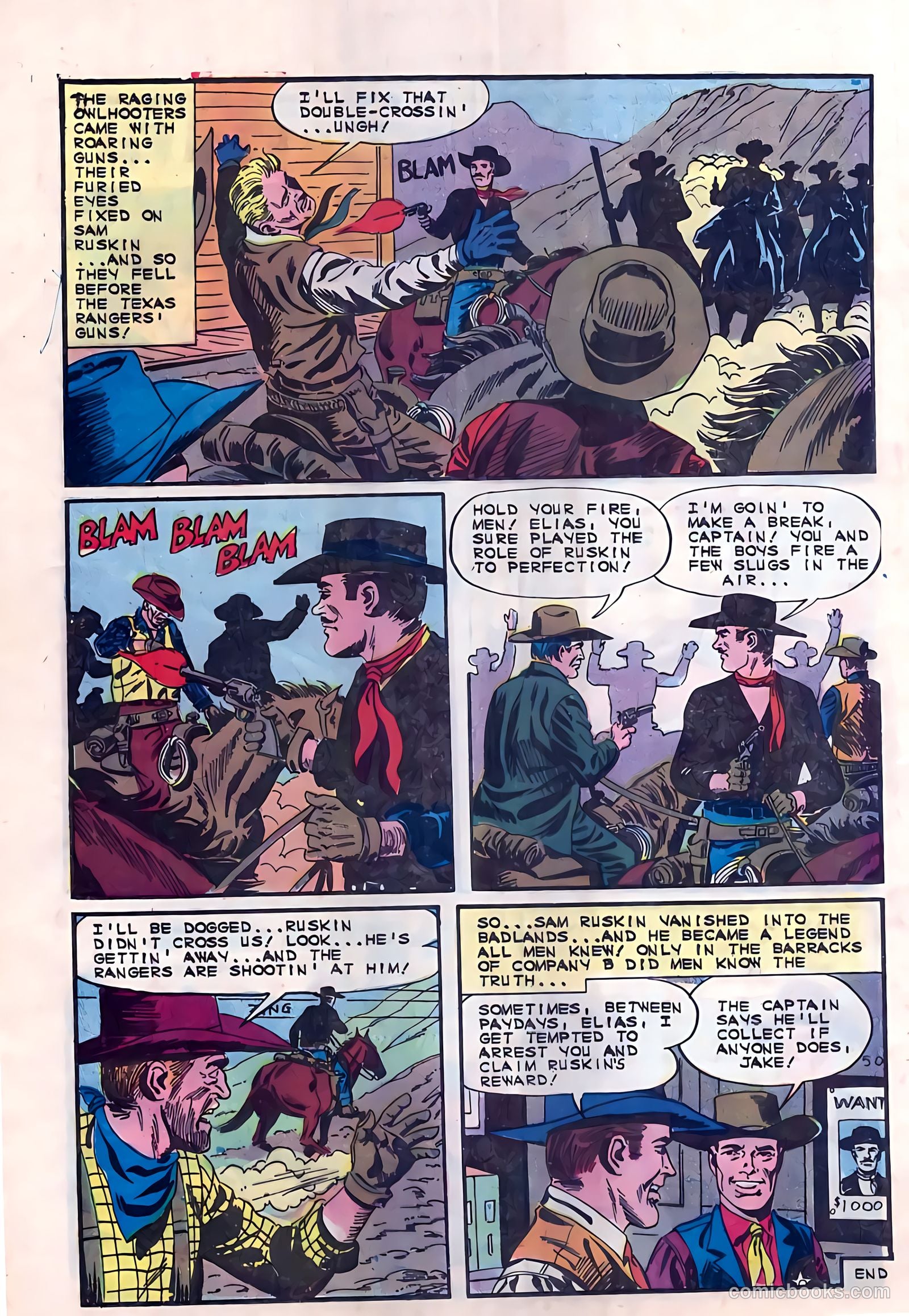 Texas Rangers in Action #54 (1966) — page 12 of 36