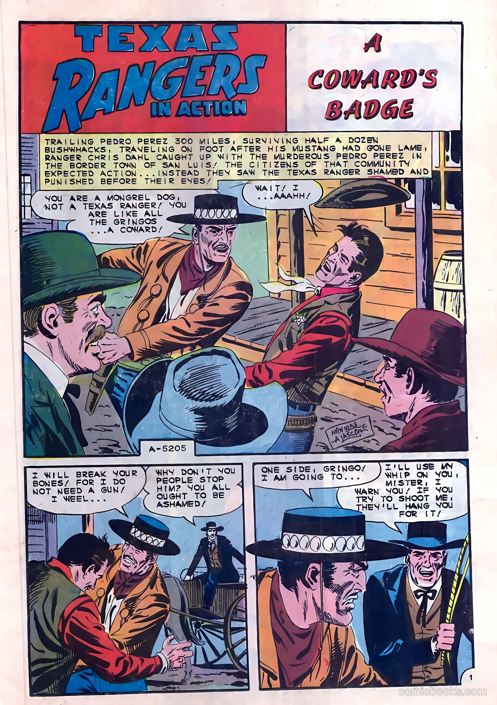 Texas Rangers in Action #54 (1966) — page 15 of 36