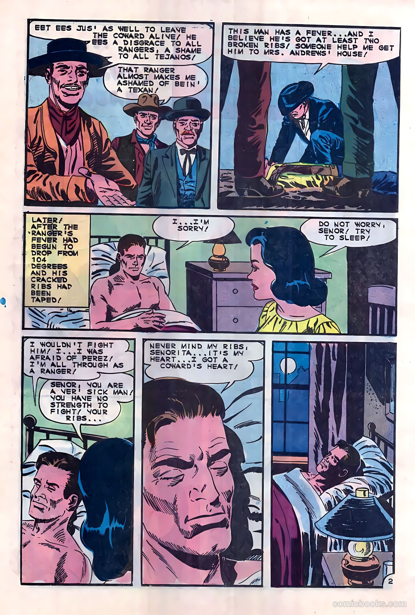 Texas Rangers in Action #54 (1966) — page 16 of 36