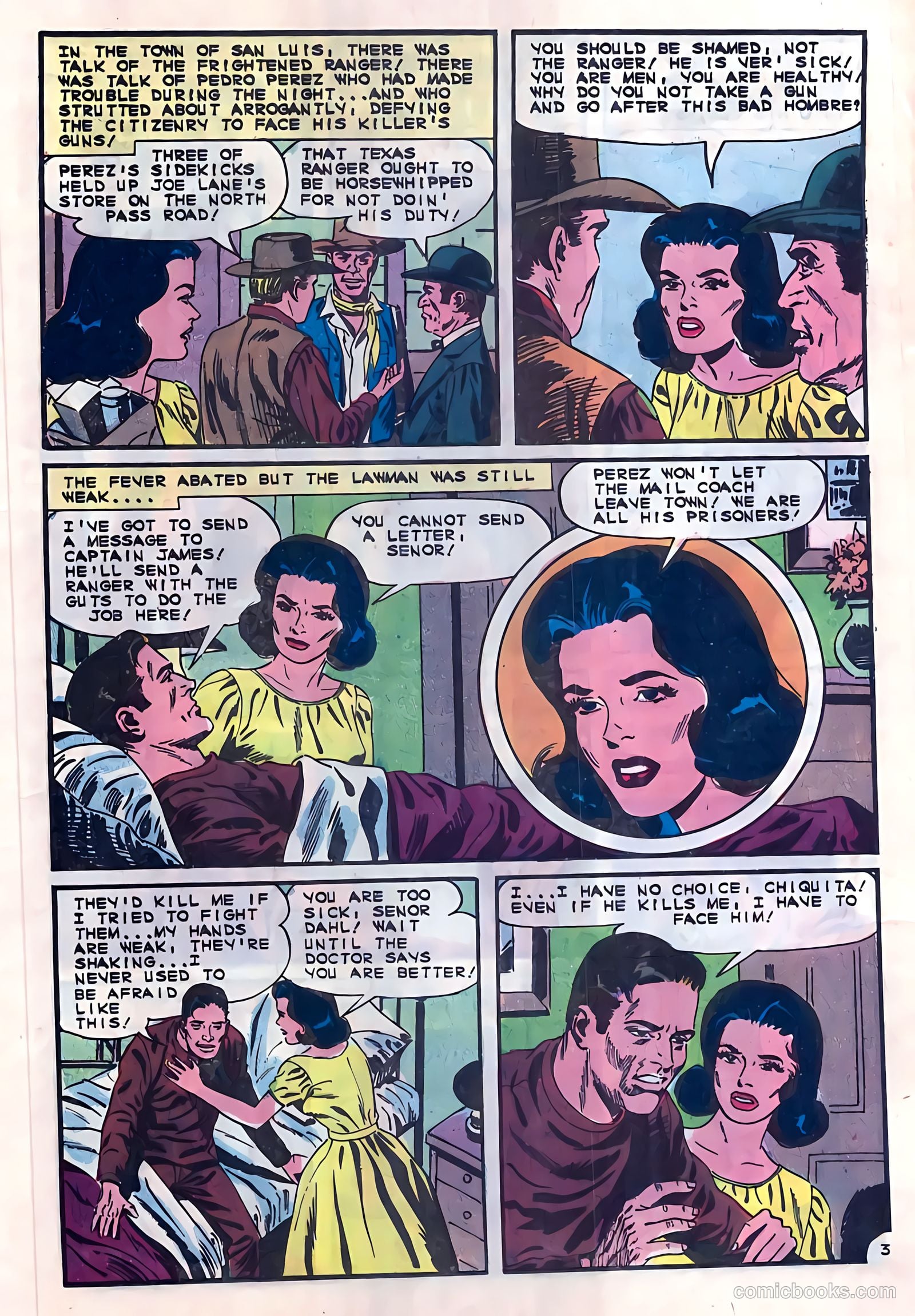 Texas Rangers in Action #54 (1966) — page 17 of 36