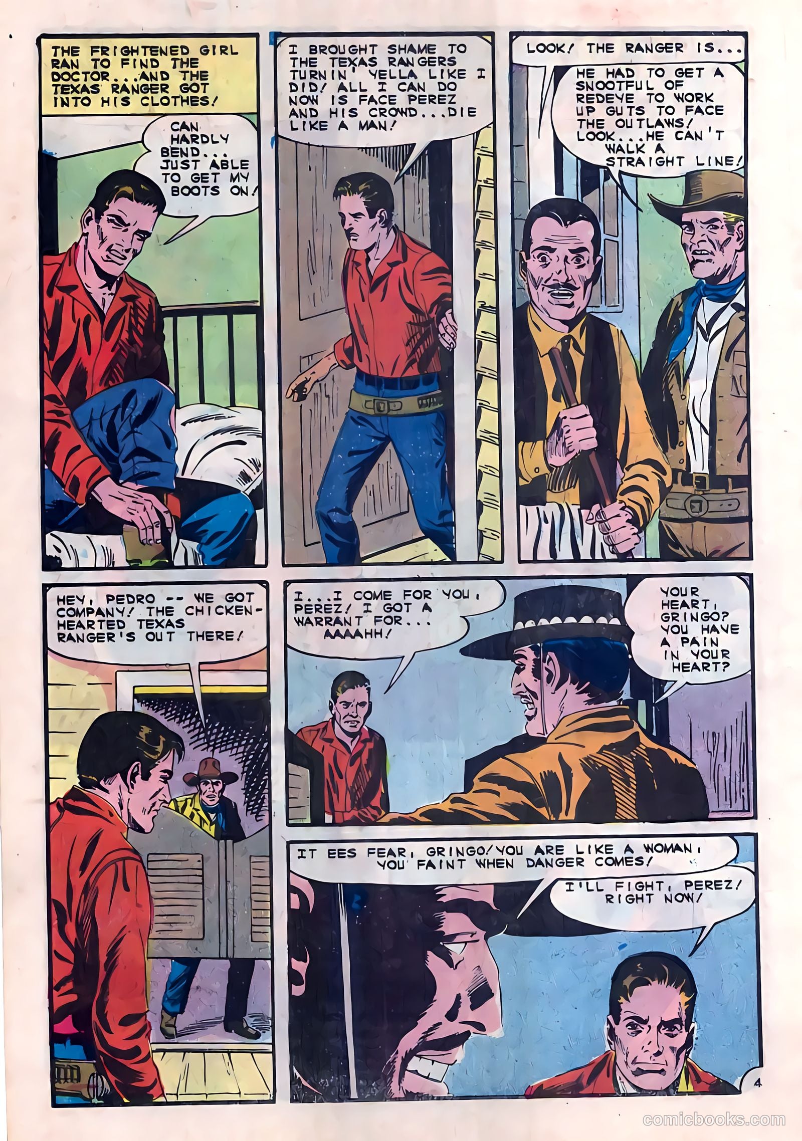 Texas Rangers in Action #54 (1966) — page 18 of 36