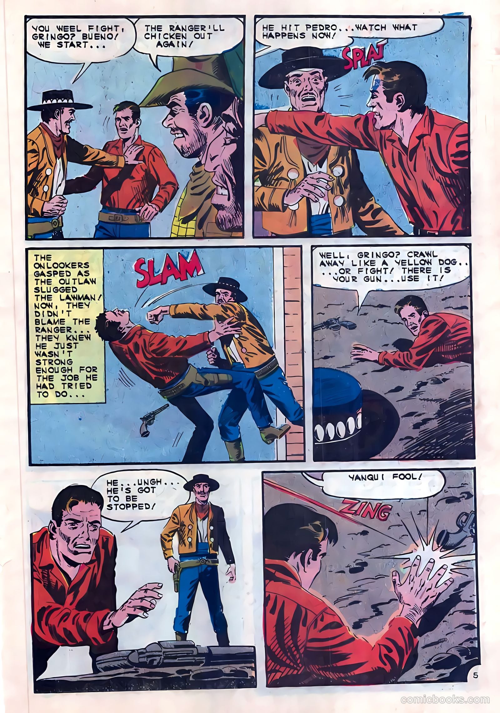 Texas Rangers in Action #54 (1966) — page 19 of 36