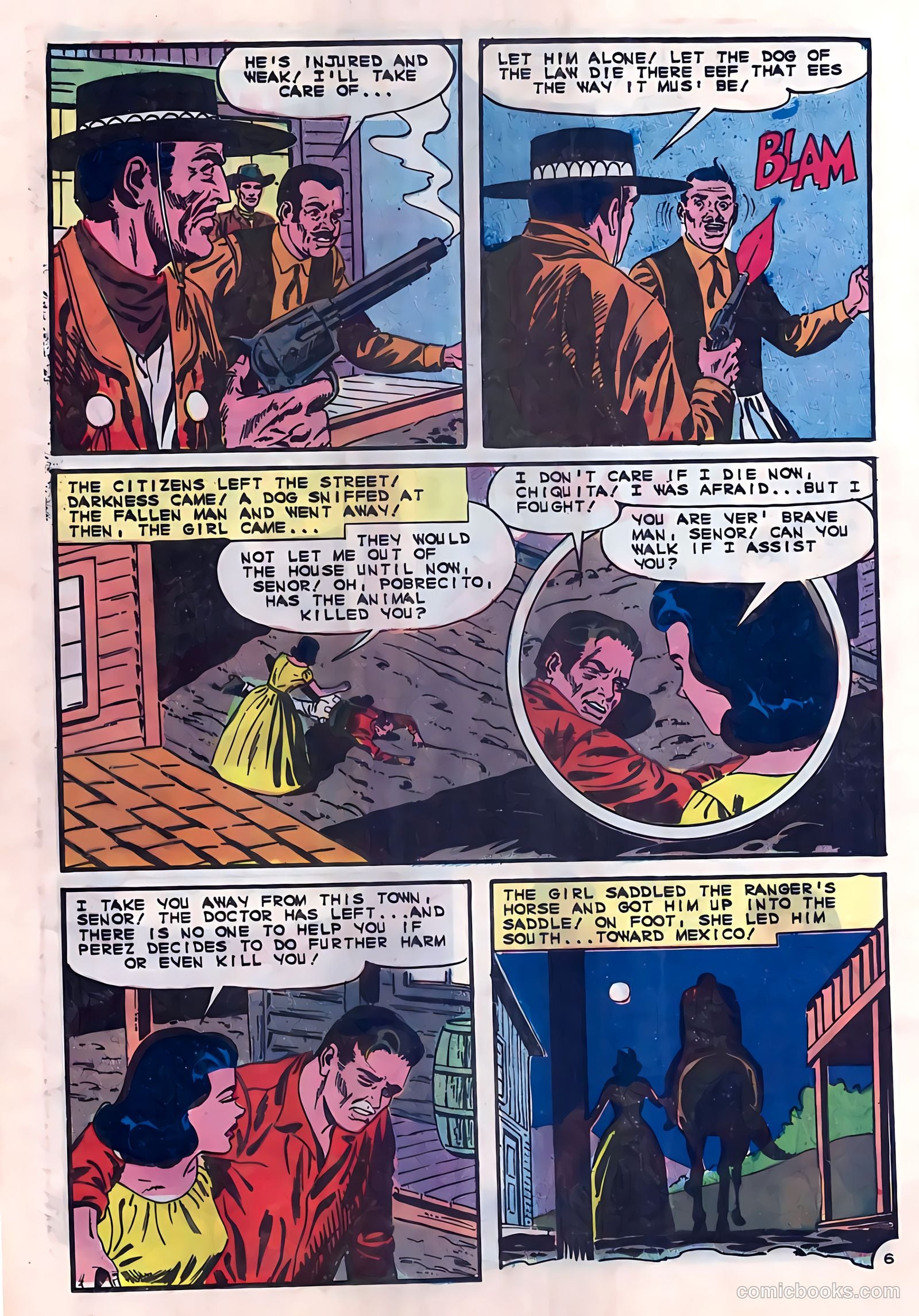Texas Rangers in Action #54 (1966) — page 20 of 36