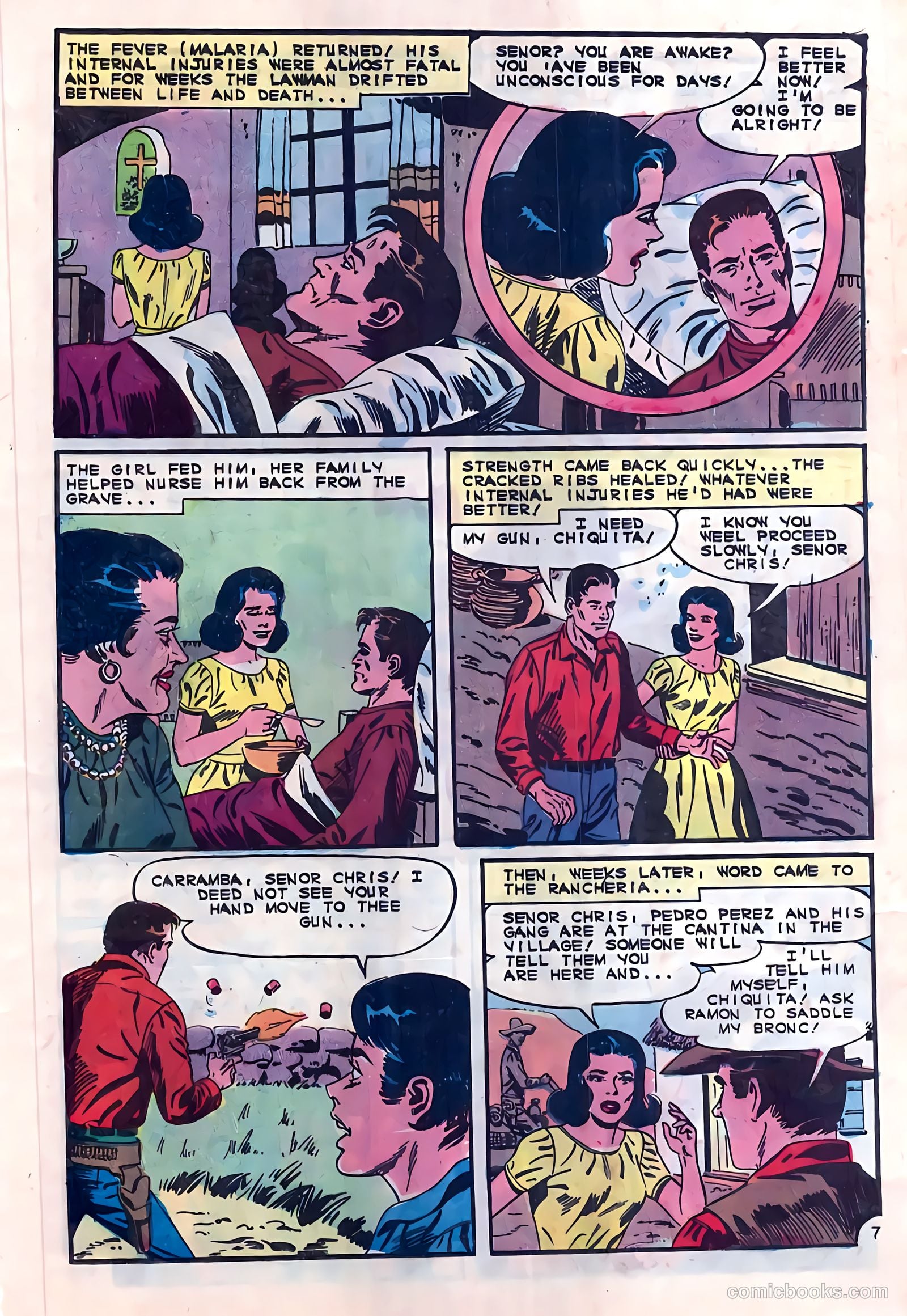 Texas Rangers in Action #54 (1966) — page 21 of 36
