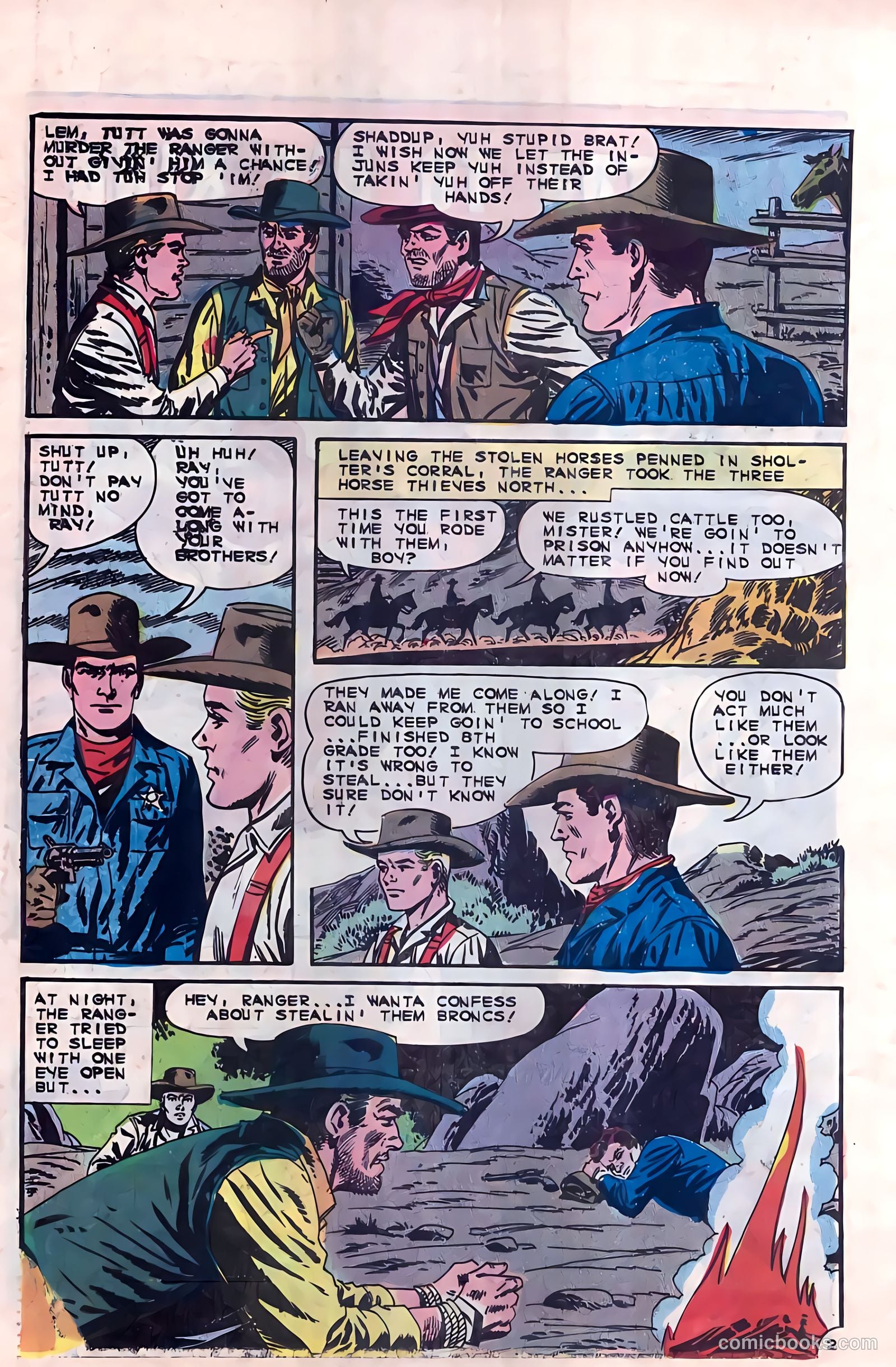 Texas Rangers in Action #54 (1966) — page 26 of 36