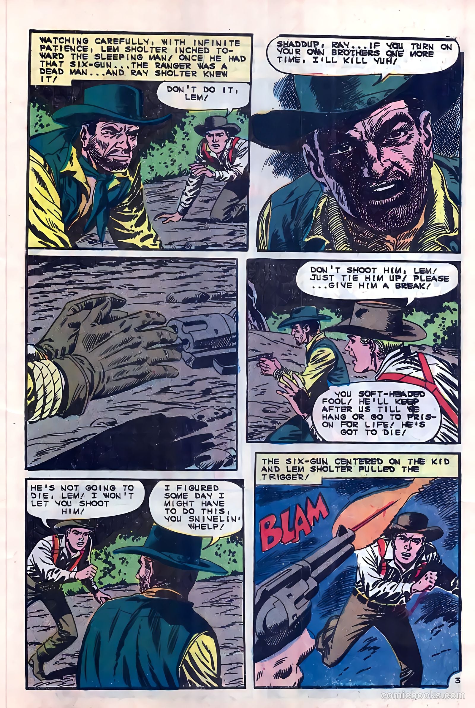 Texas Rangers in Action #54 (1966) — page 27 of 36