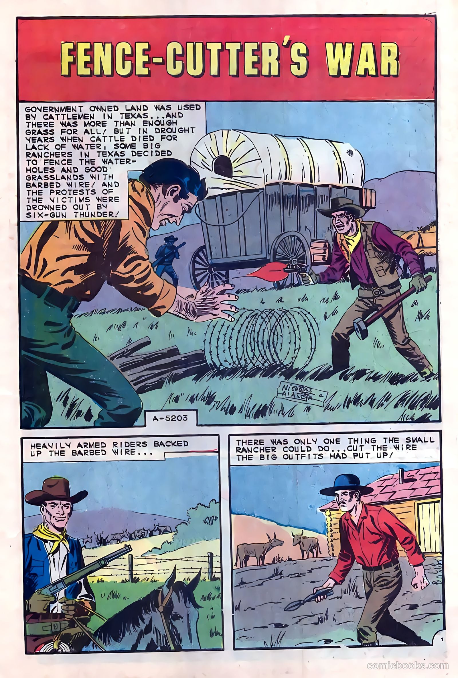 Texas Rangers in Action #54 (1966) — page 31 of 36