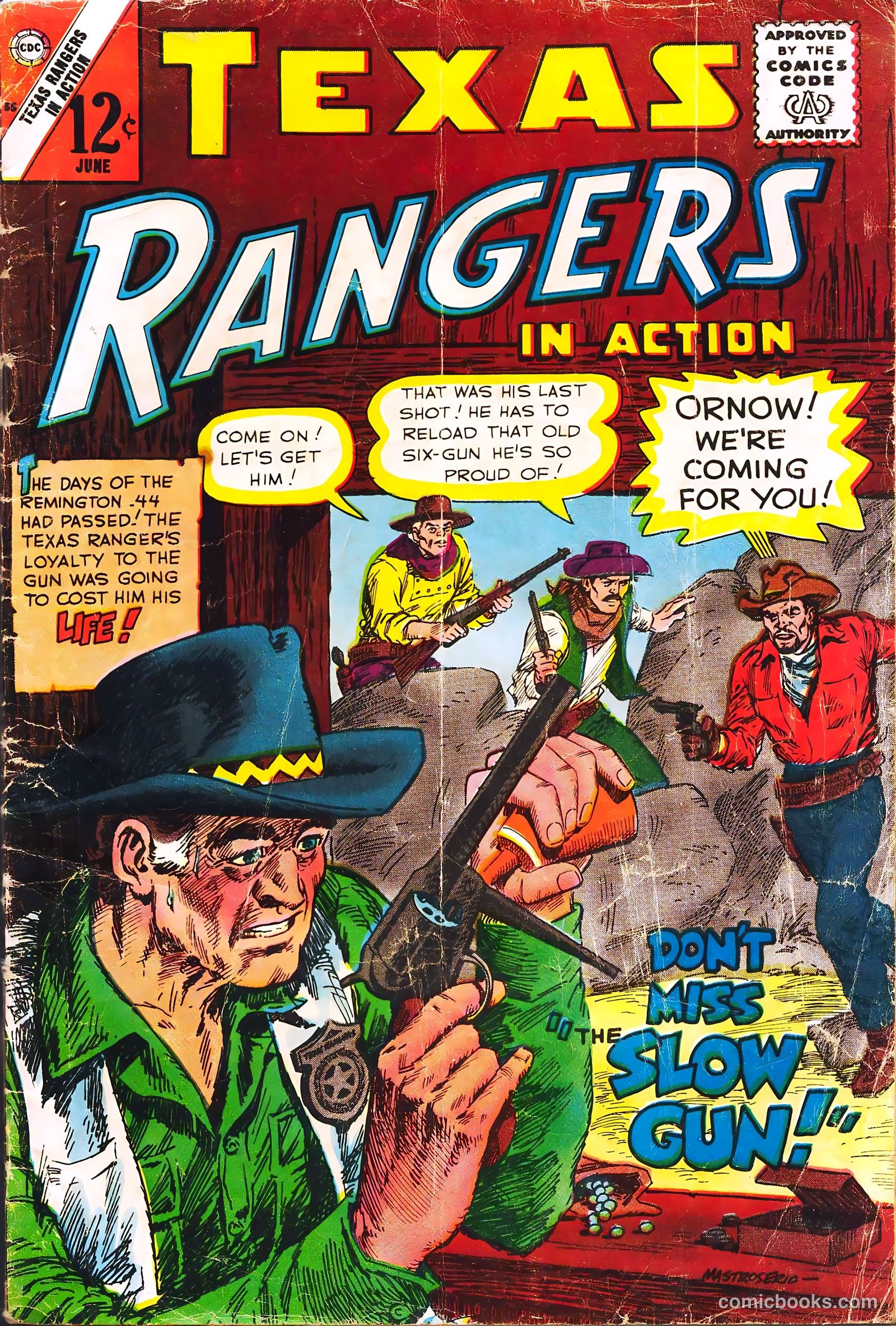Texas Rangers in Action #55