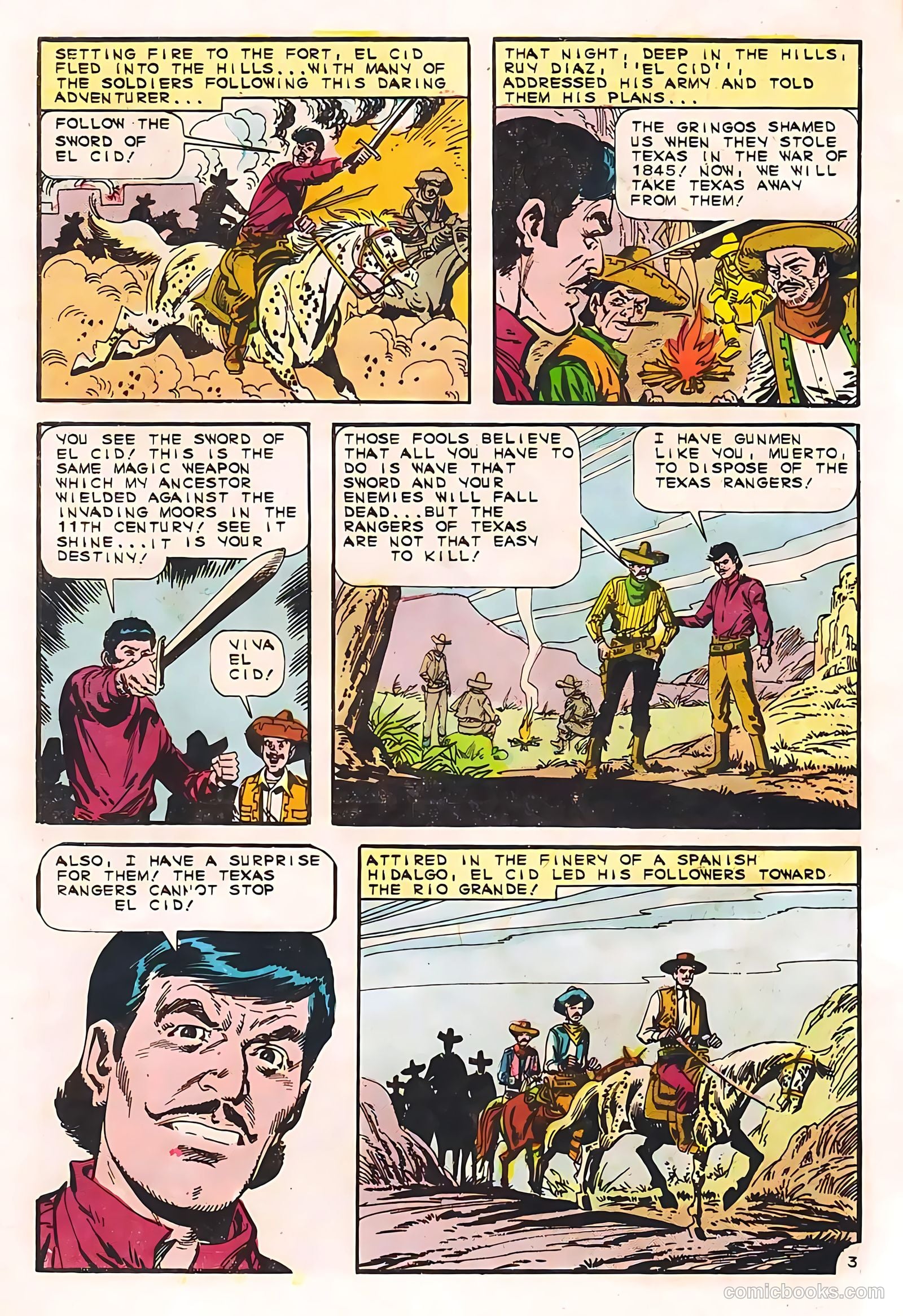 Texas Rangers in Action #55 (1966) — page 6 of 36