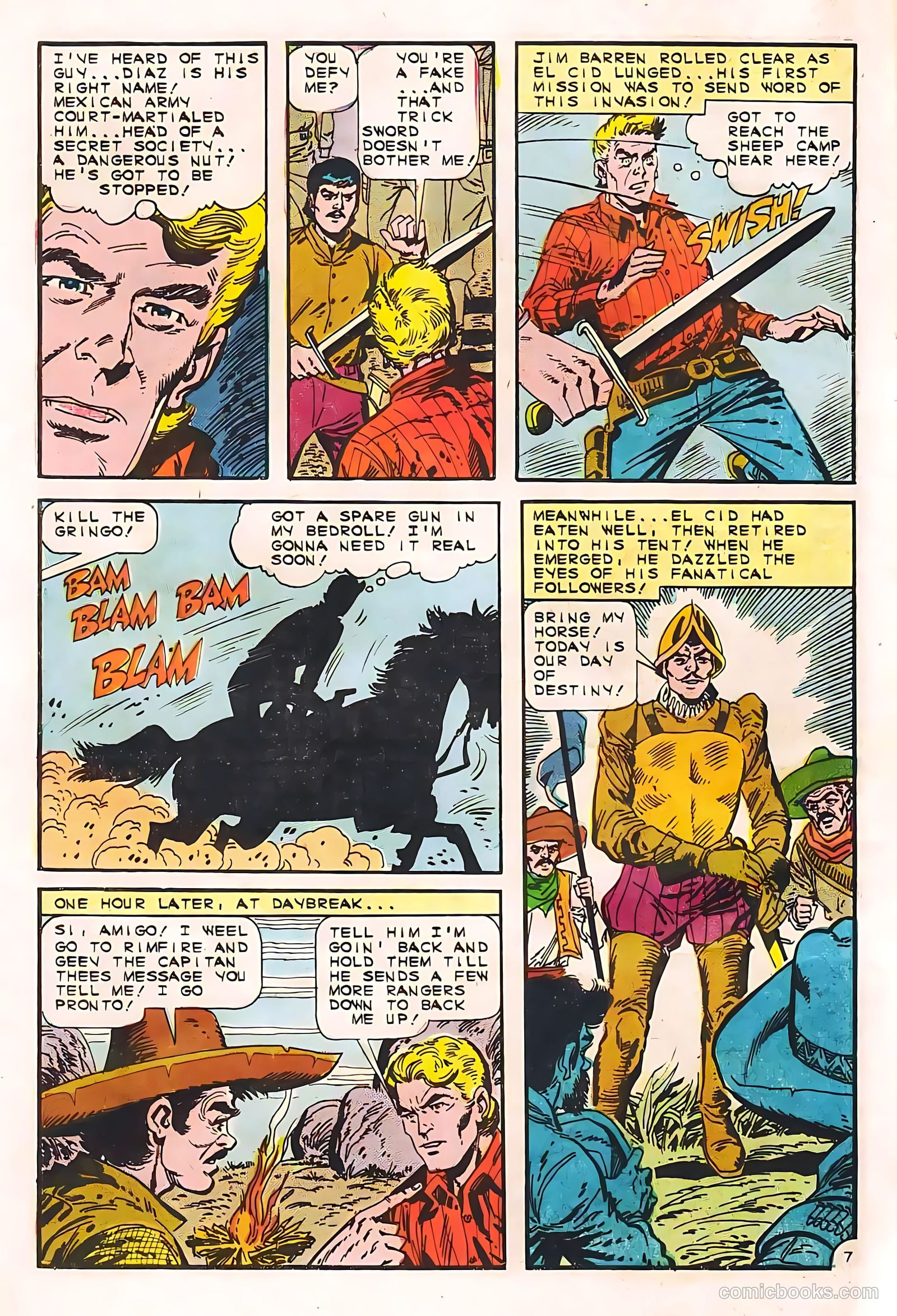 Texas Rangers in Action #55 (1966) — page 10 of 36