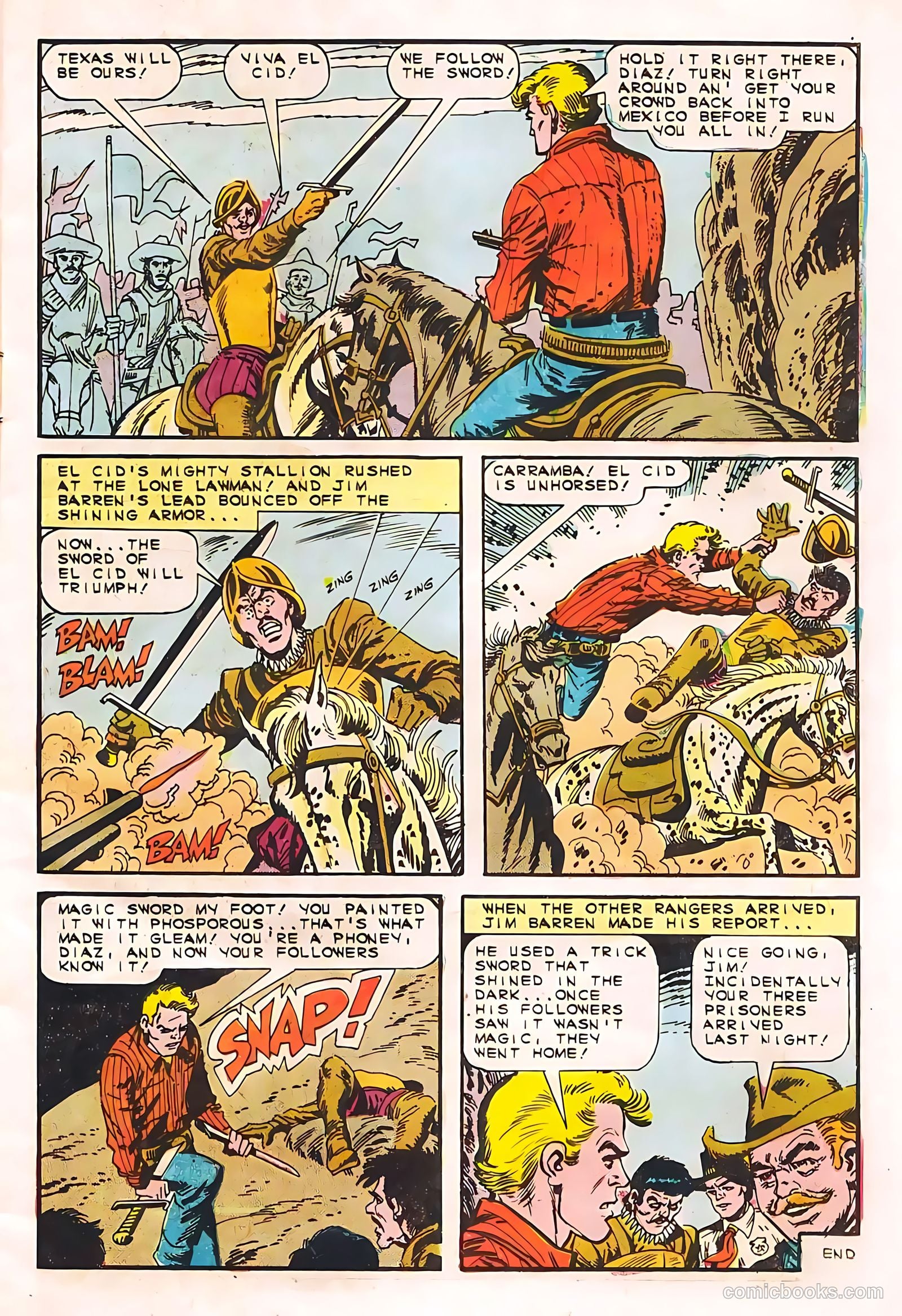 Texas Rangers in Action #55 (1966) — page 11 of 36
