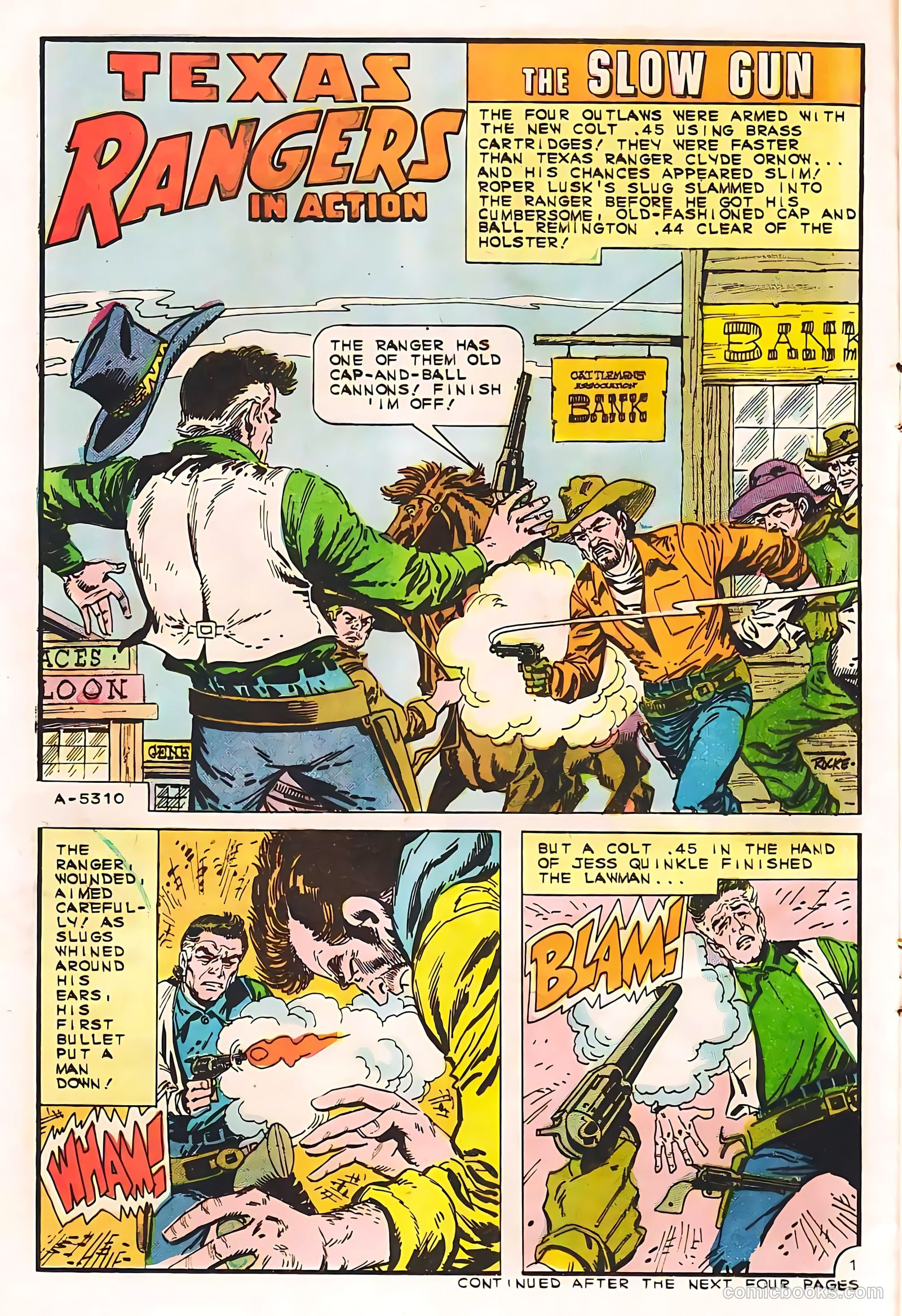 Texas Rangers in Action #55 (1966) — page 16 of 36