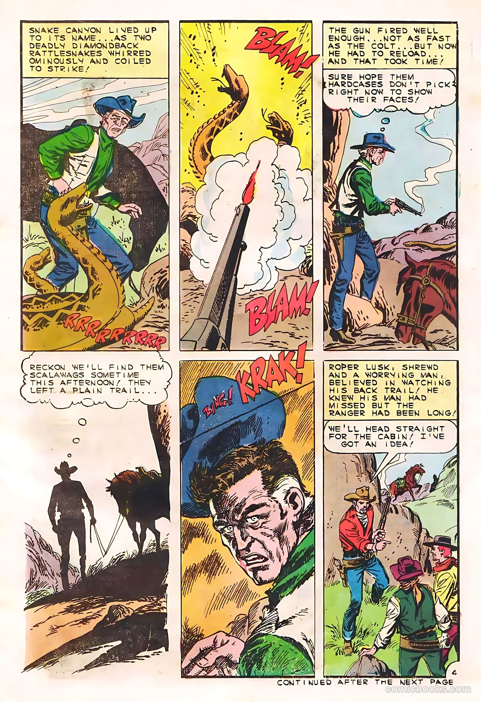 Texas Rangers in Action #55 (1966) — page 23 of 36