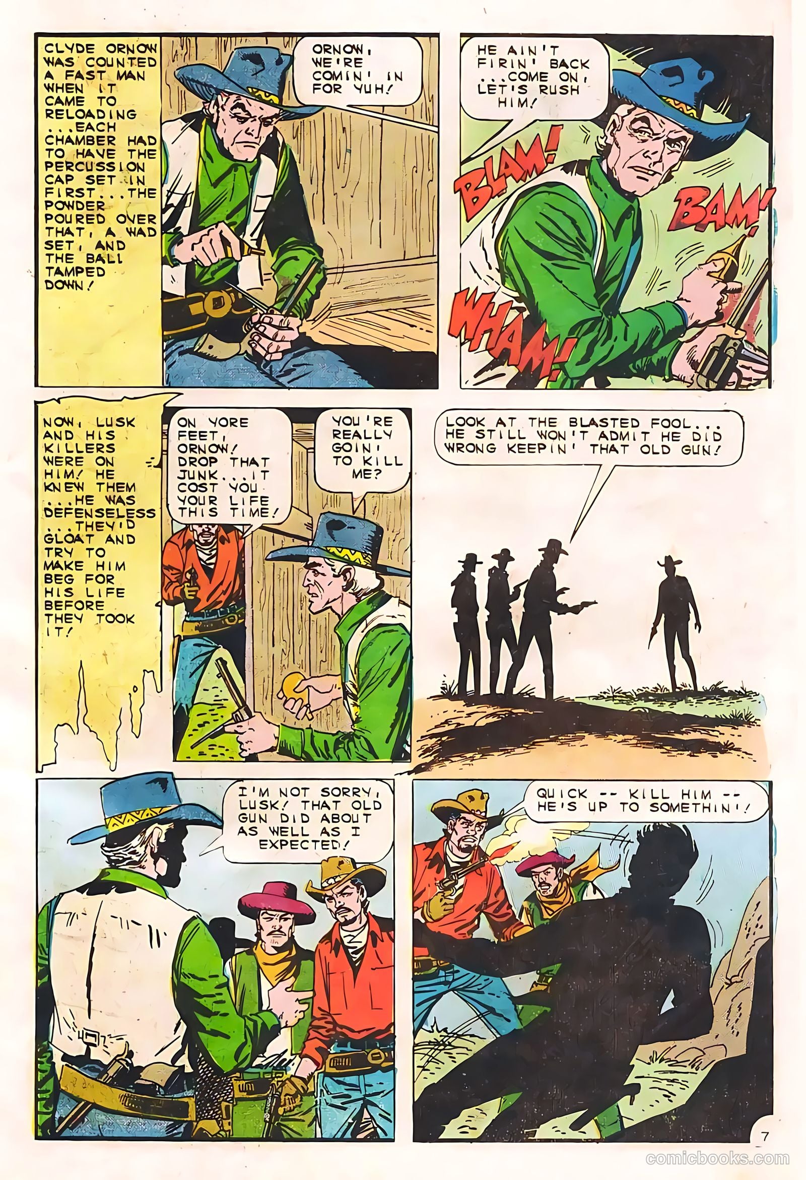 Texas Rangers in Action #55 (1966) — page 27 of 36