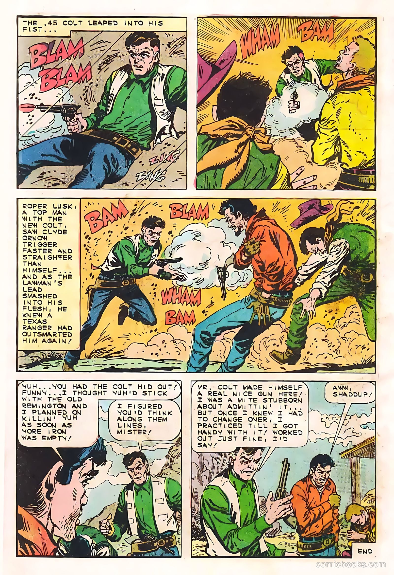 Texas Rangers in Action #55 (1966) — page 28 of 36