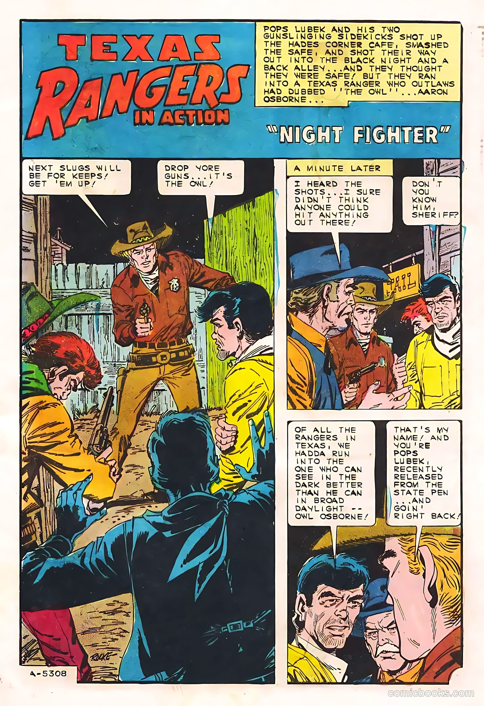 Texas Rangers in Action #55 (1966) — page 29 of 36