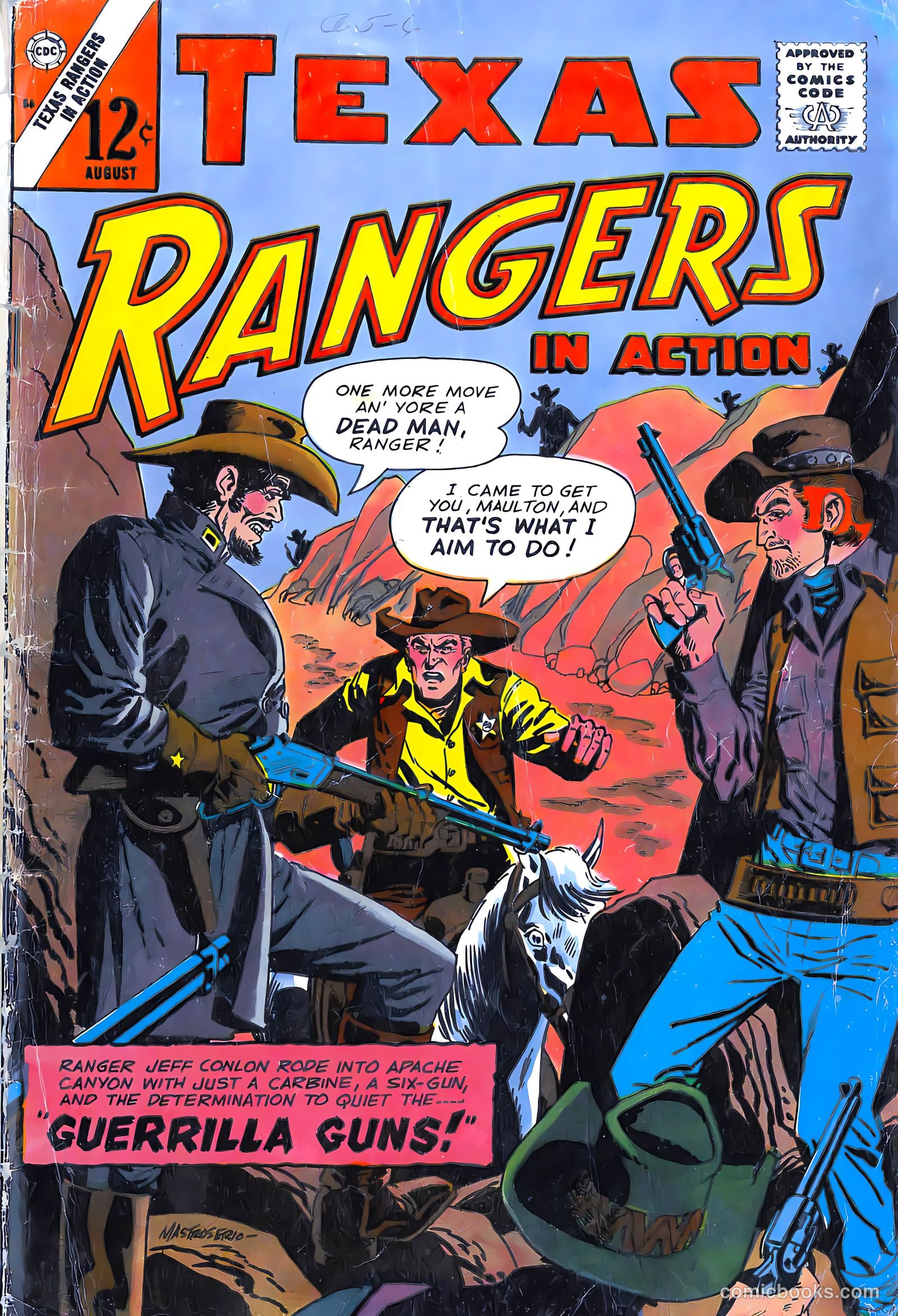 Texas Rangers in Action #56