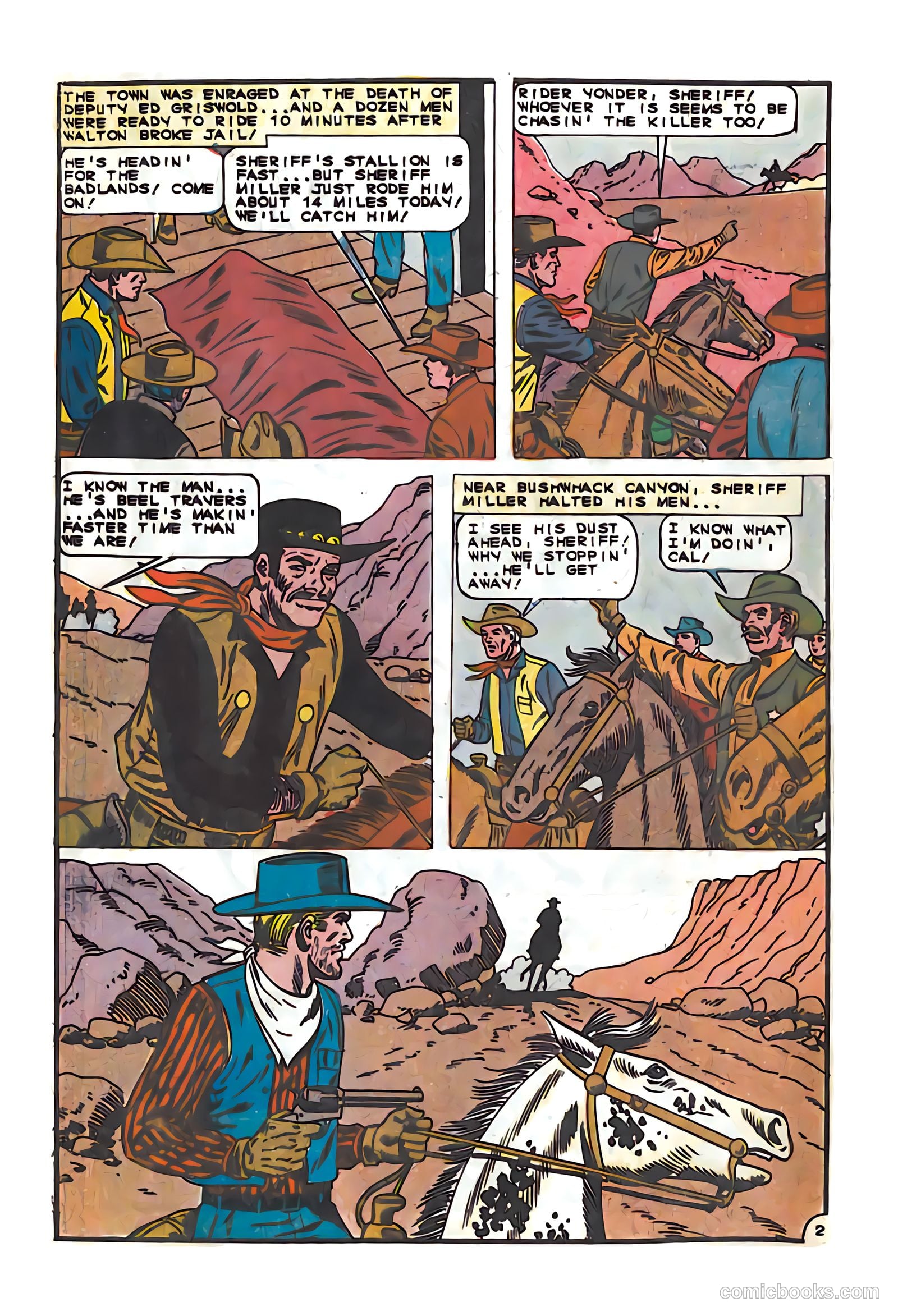 Texas Rangers in Action #56 (1966) — page 4 of 36