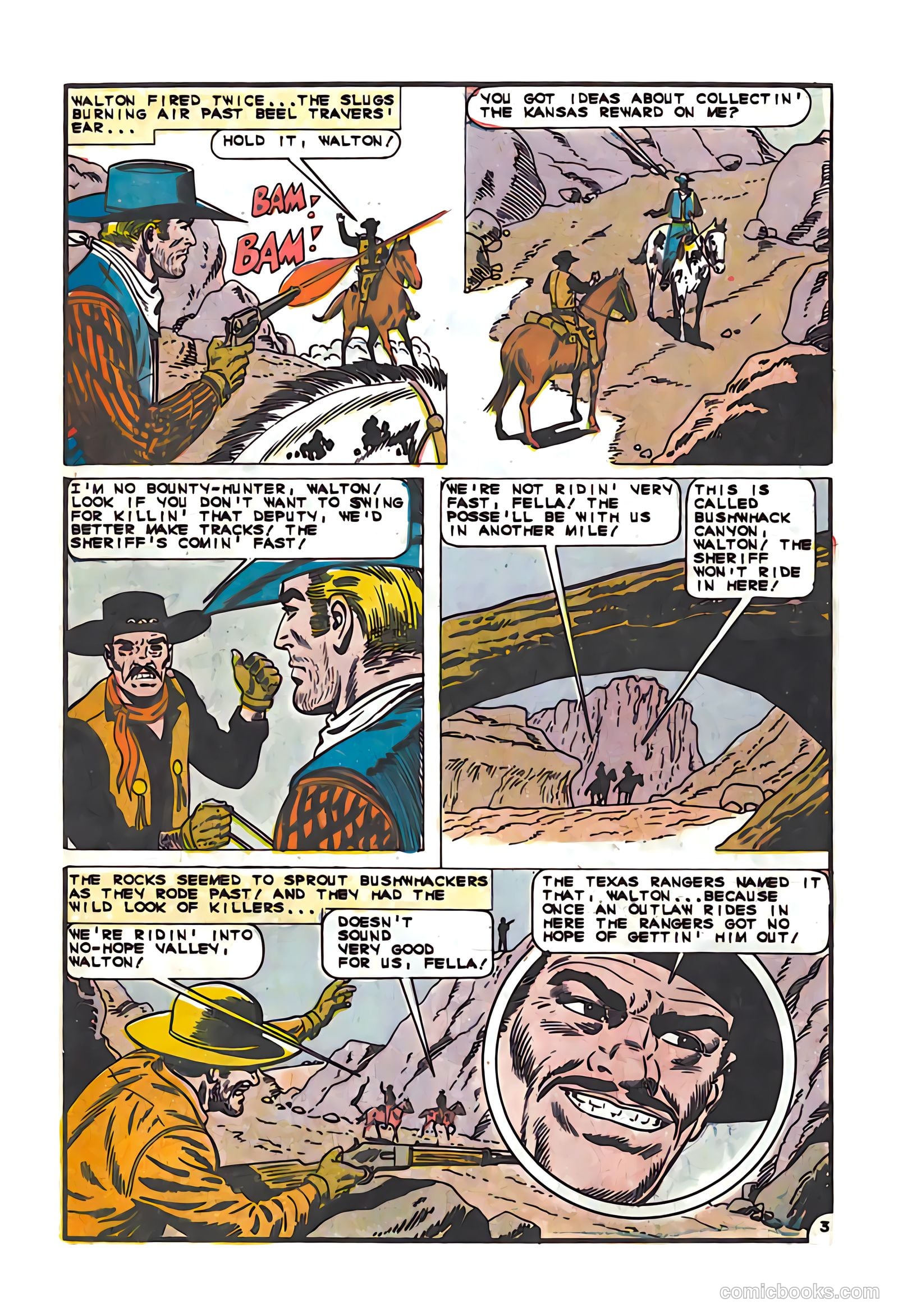 Texas Rangers in Action #56 (1966) — page 5 of 36