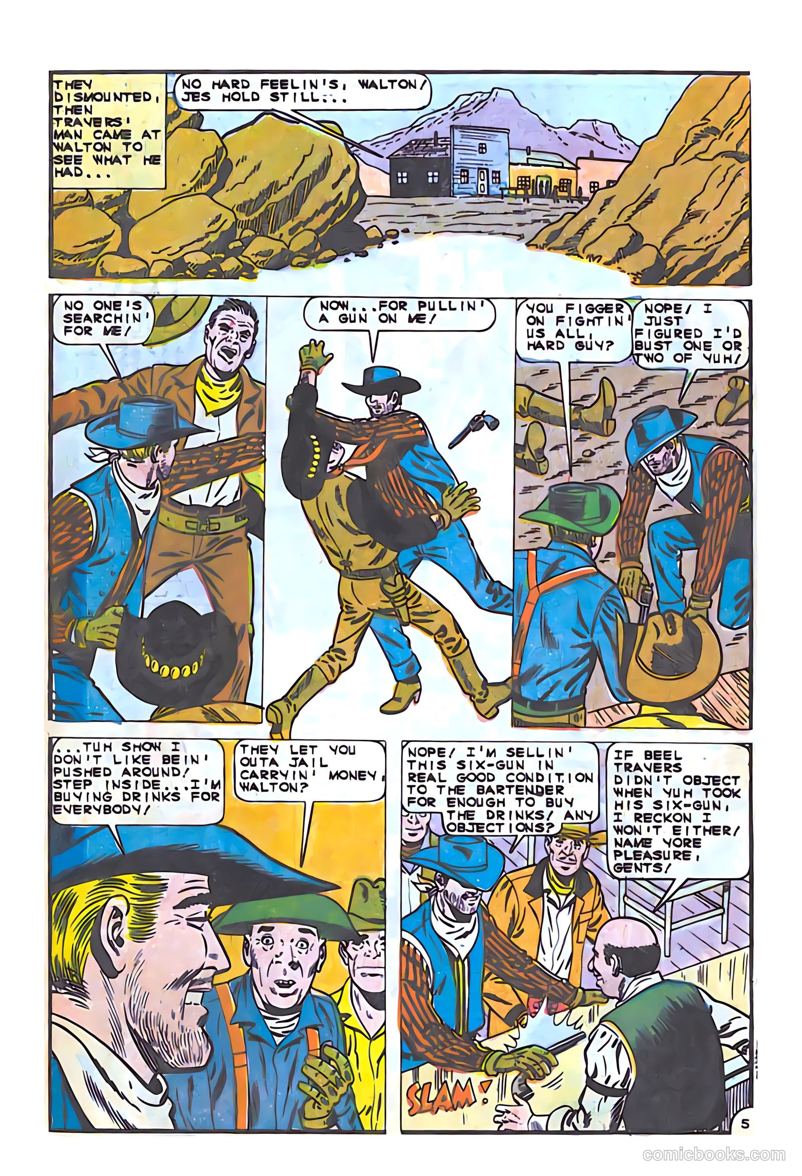 Texas Rangers in Action #56 (1966) — page 9 of 36