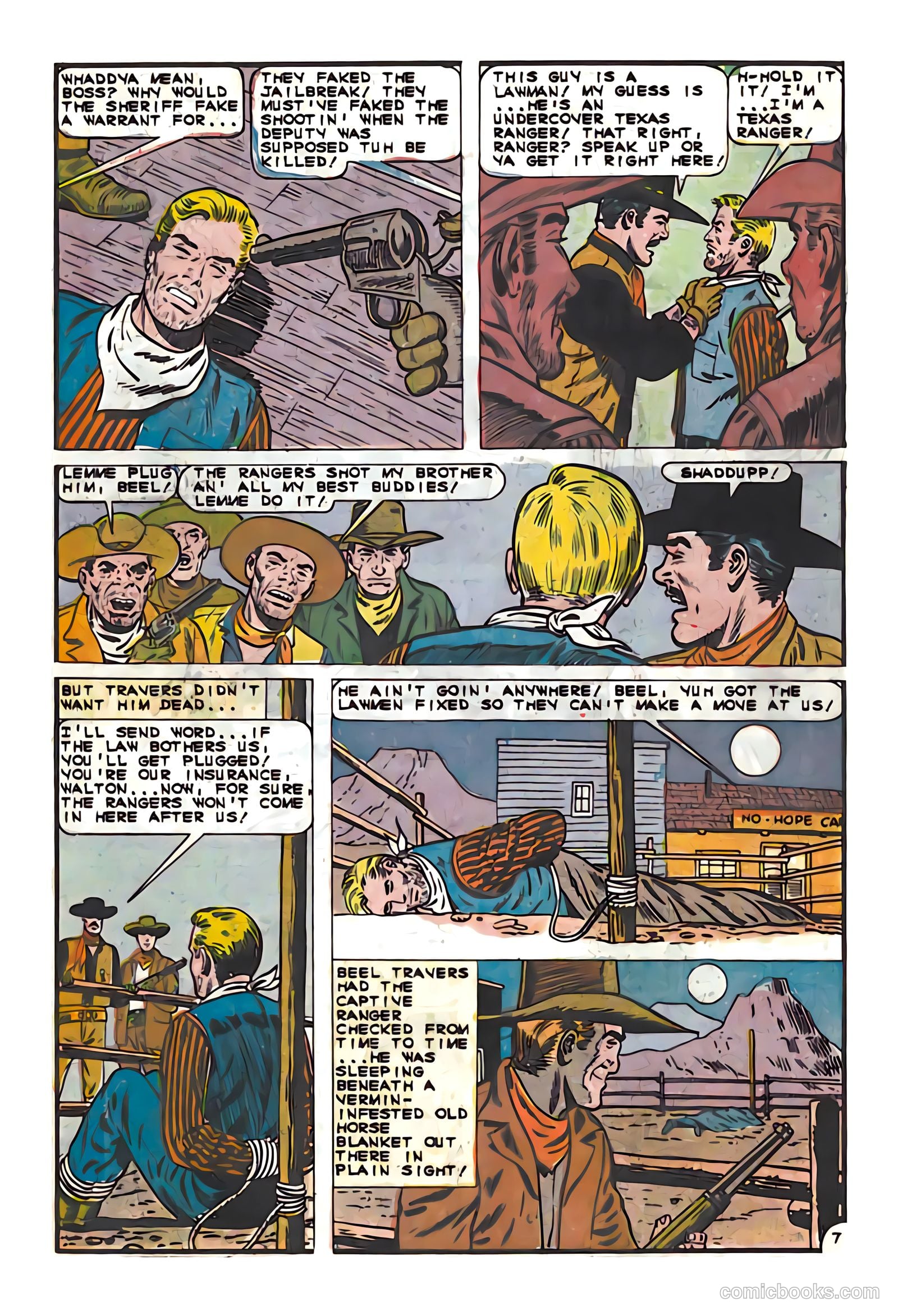 Texas Rangers in Action #56 (1966) — page 11 of 36