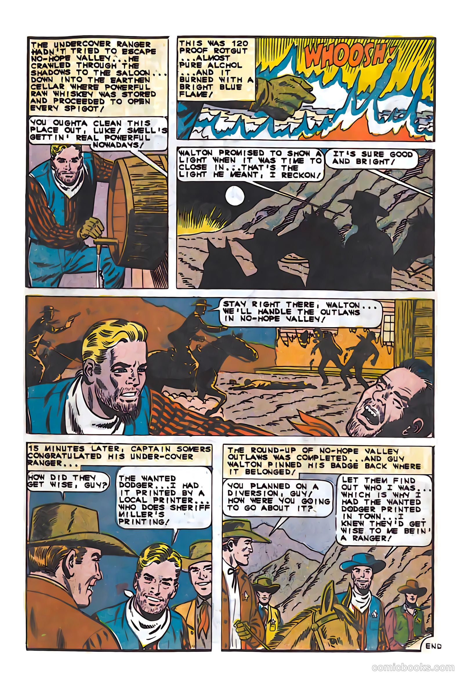Texas Rangers in Action #56 (1966) — page 12 of 36