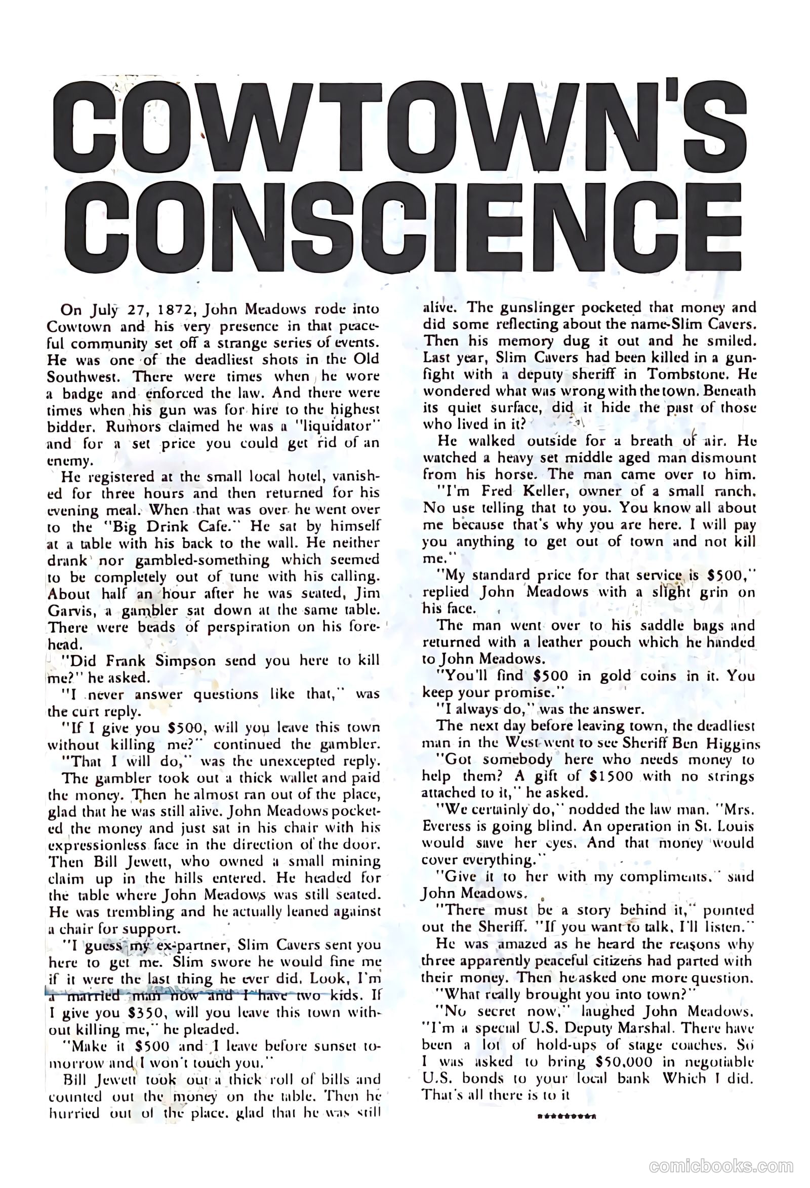 Texas Rangers in Action #56 (1966) — page 13 of 36